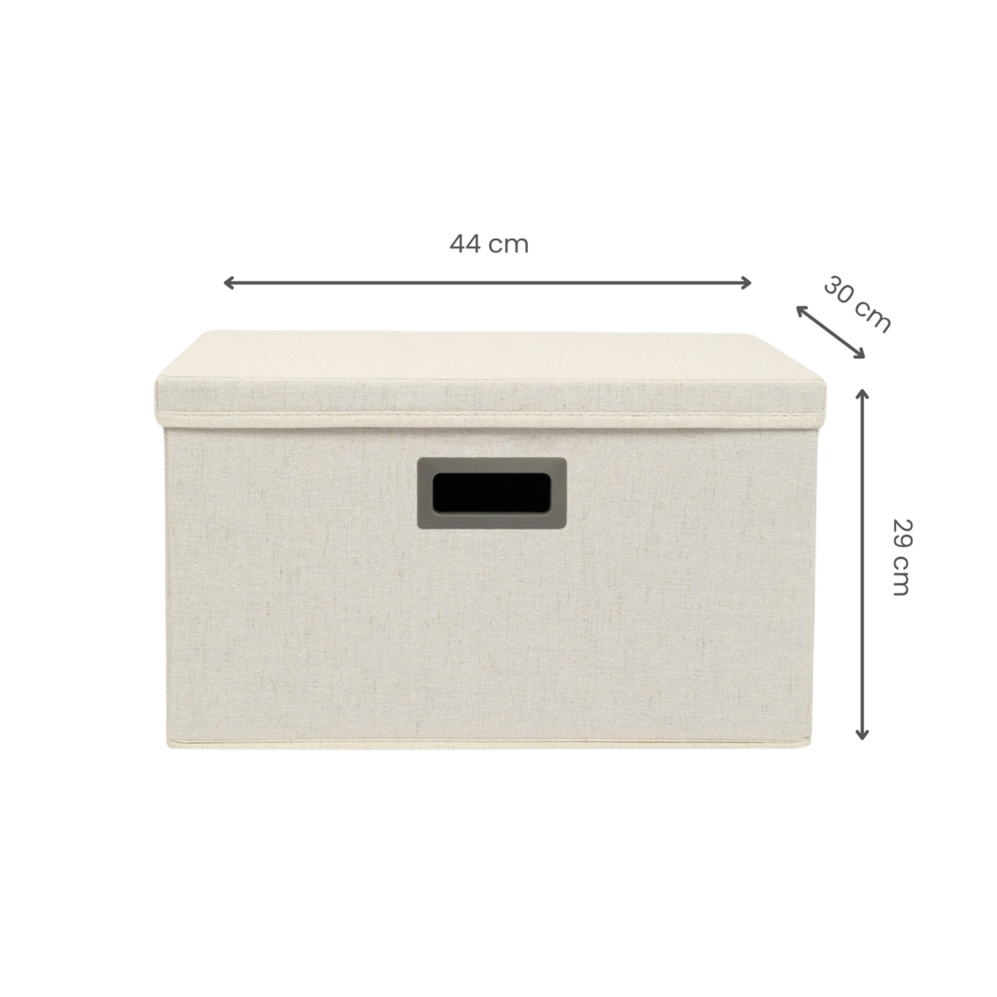 Foldable Storage Box with Lid