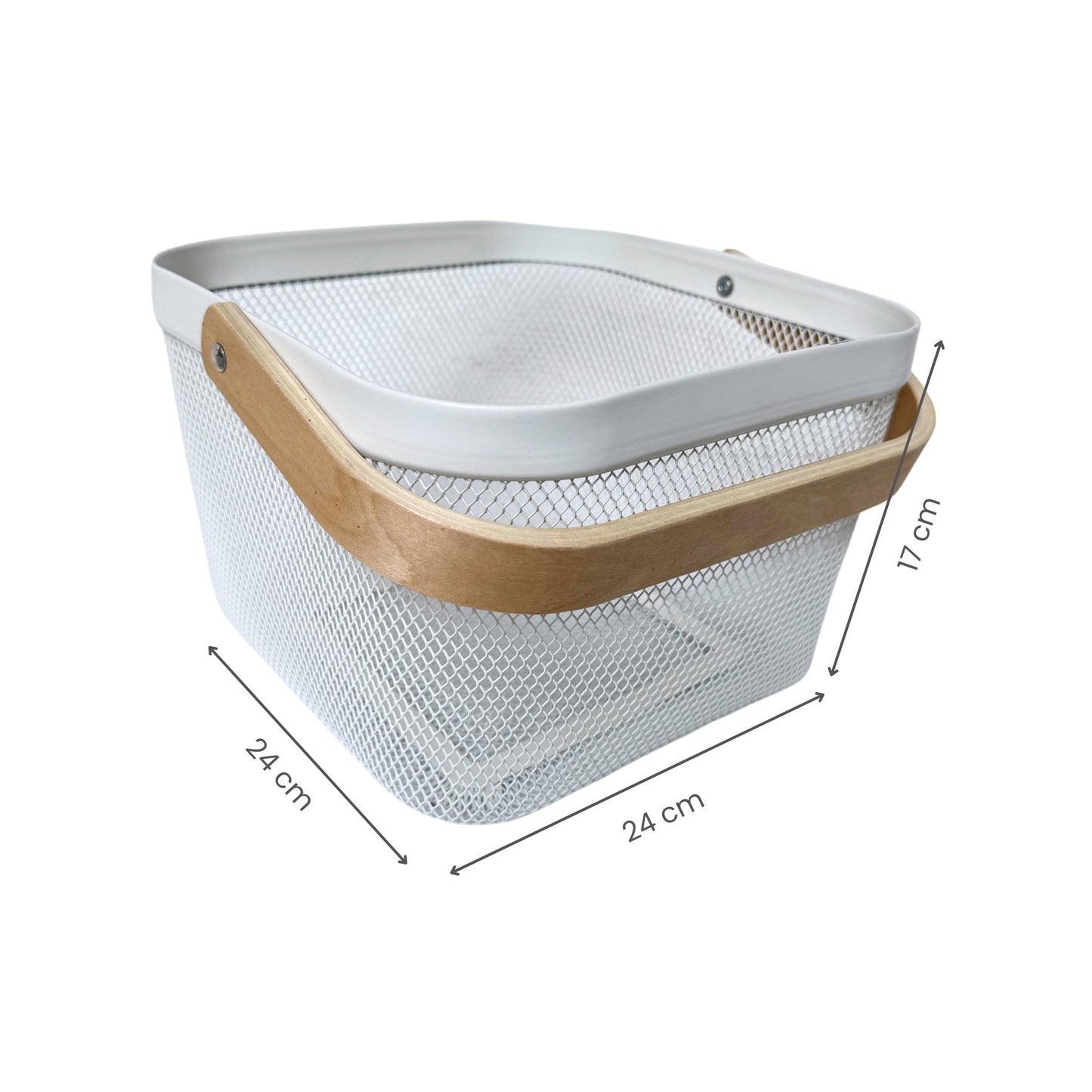 Square Mesh Storage Basket