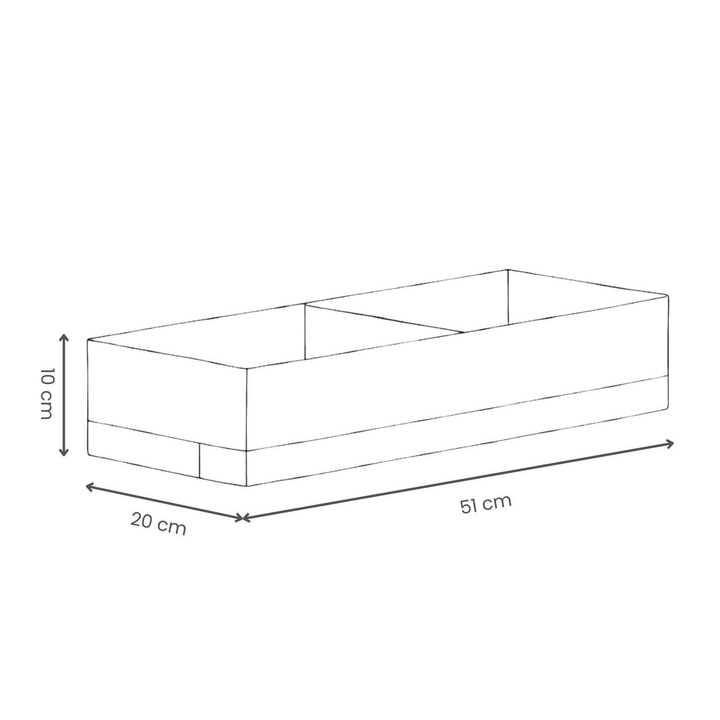 Storage Organiser with Compartments
