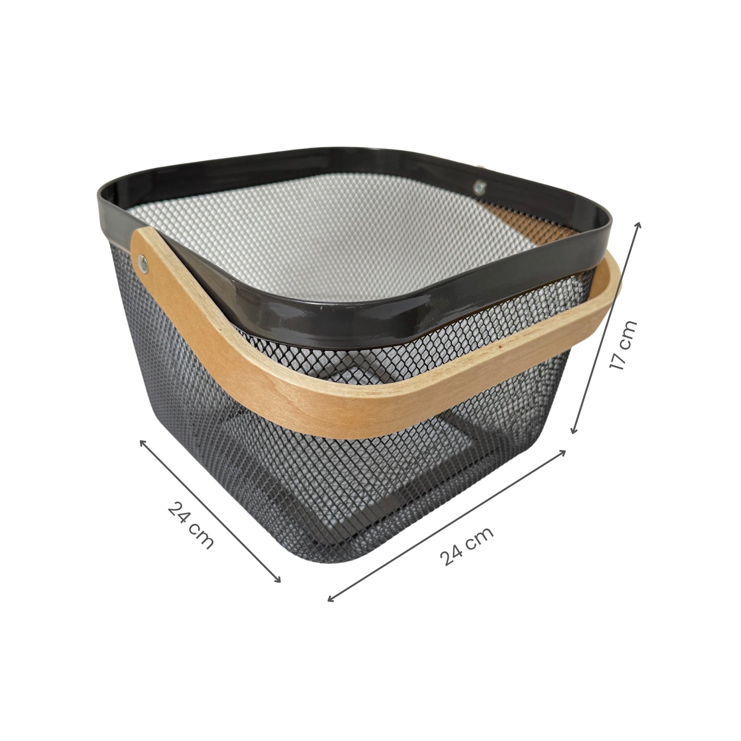Square Mesh Storage Basket