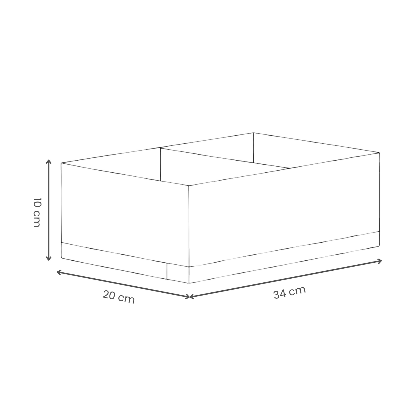 Storage Organiser with Compartments