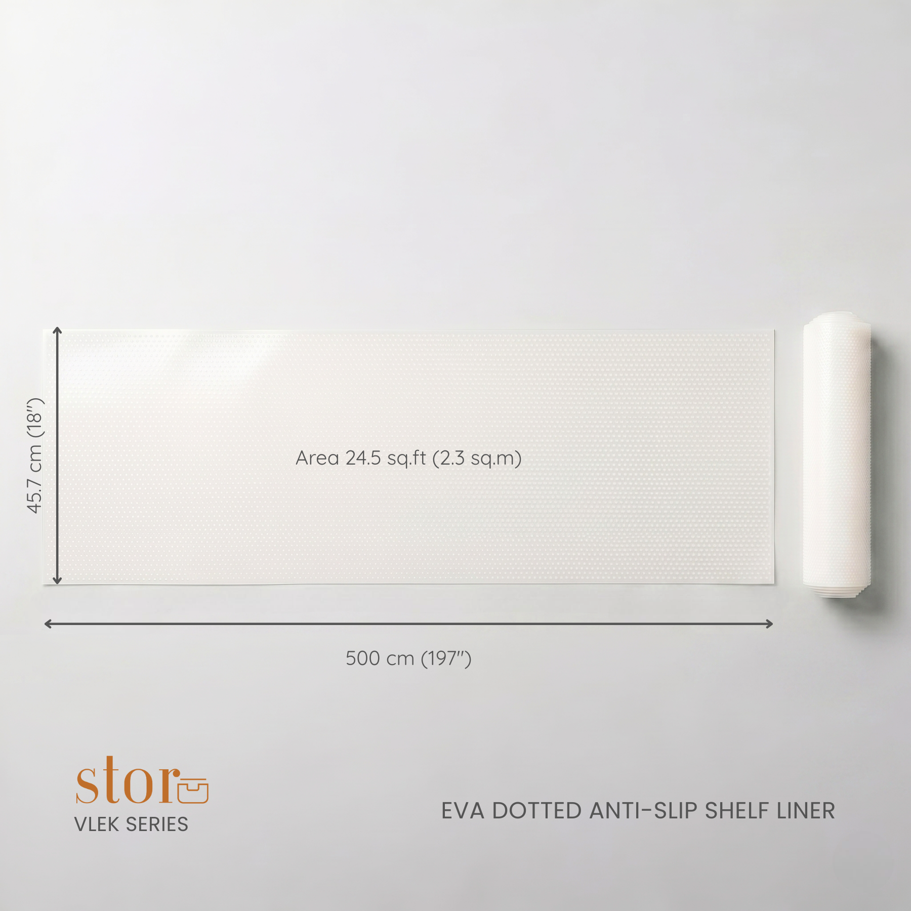 Dotted Anti-Slip Shelf Liner