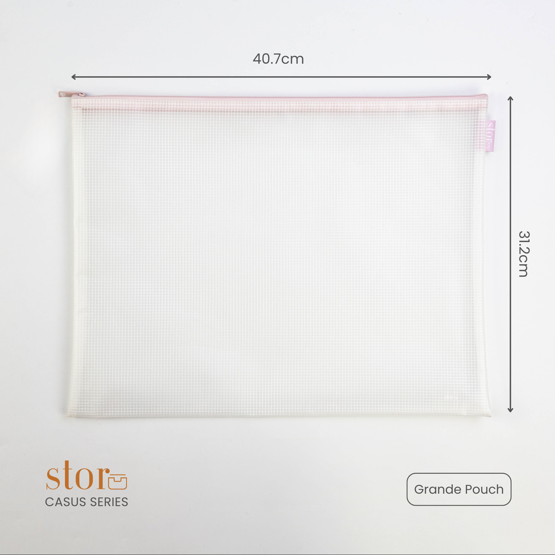 Casus Grande Pouch- Blush Pink