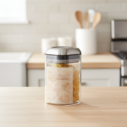 Glass Storage Container with Press Lid- 650ML