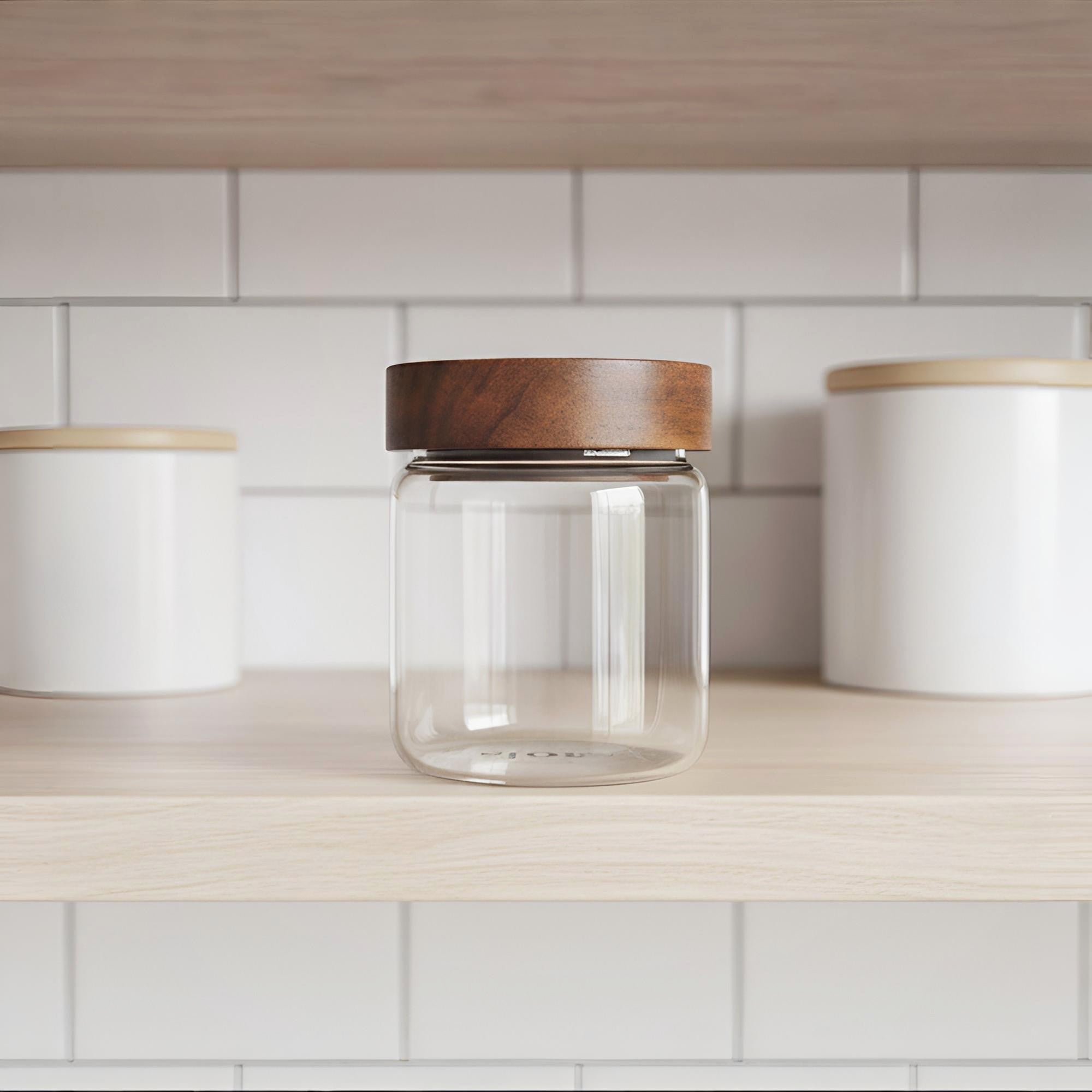 Borosilicate Glass Storage Jar 600ML