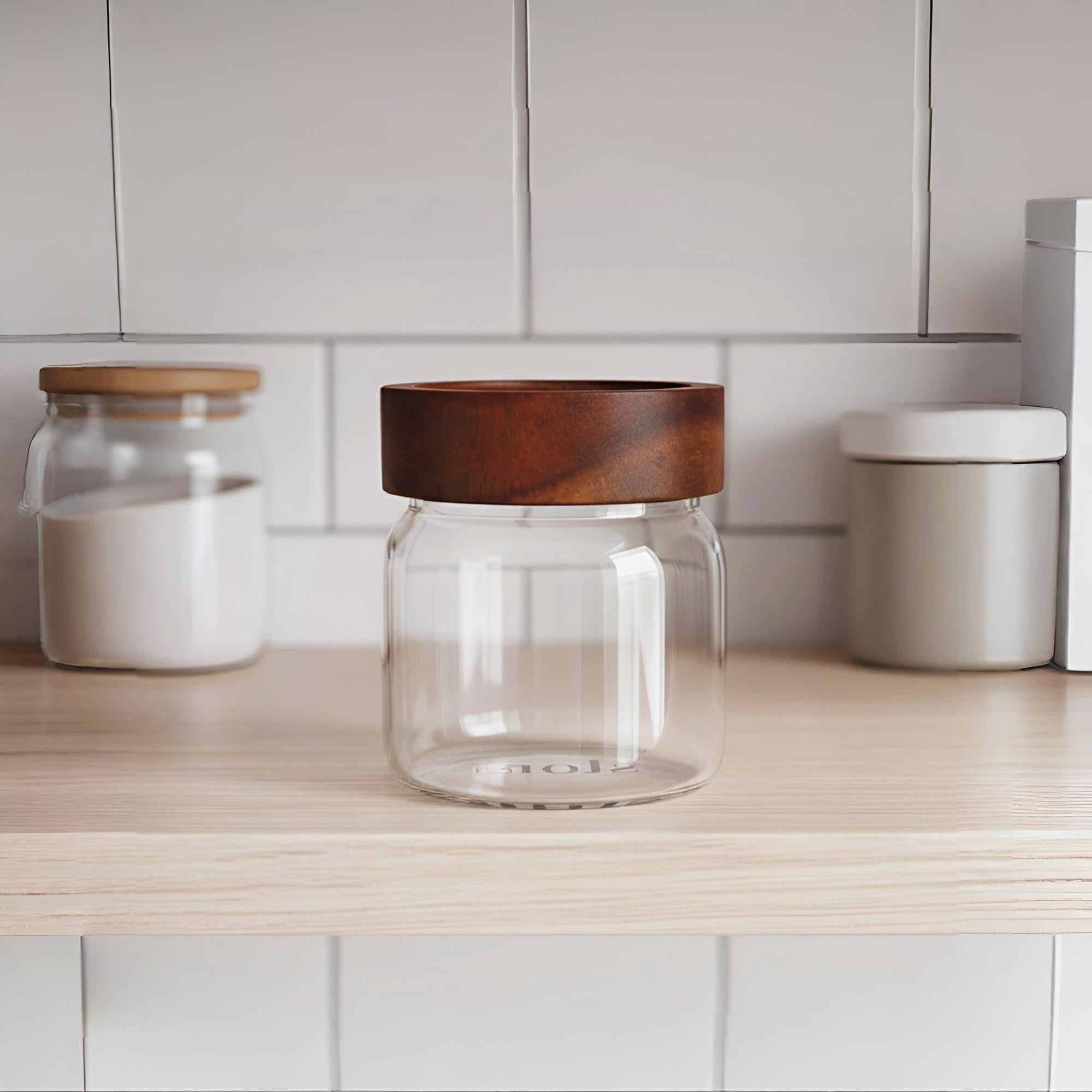 Borosilicate Glass Storage Jar 300ML