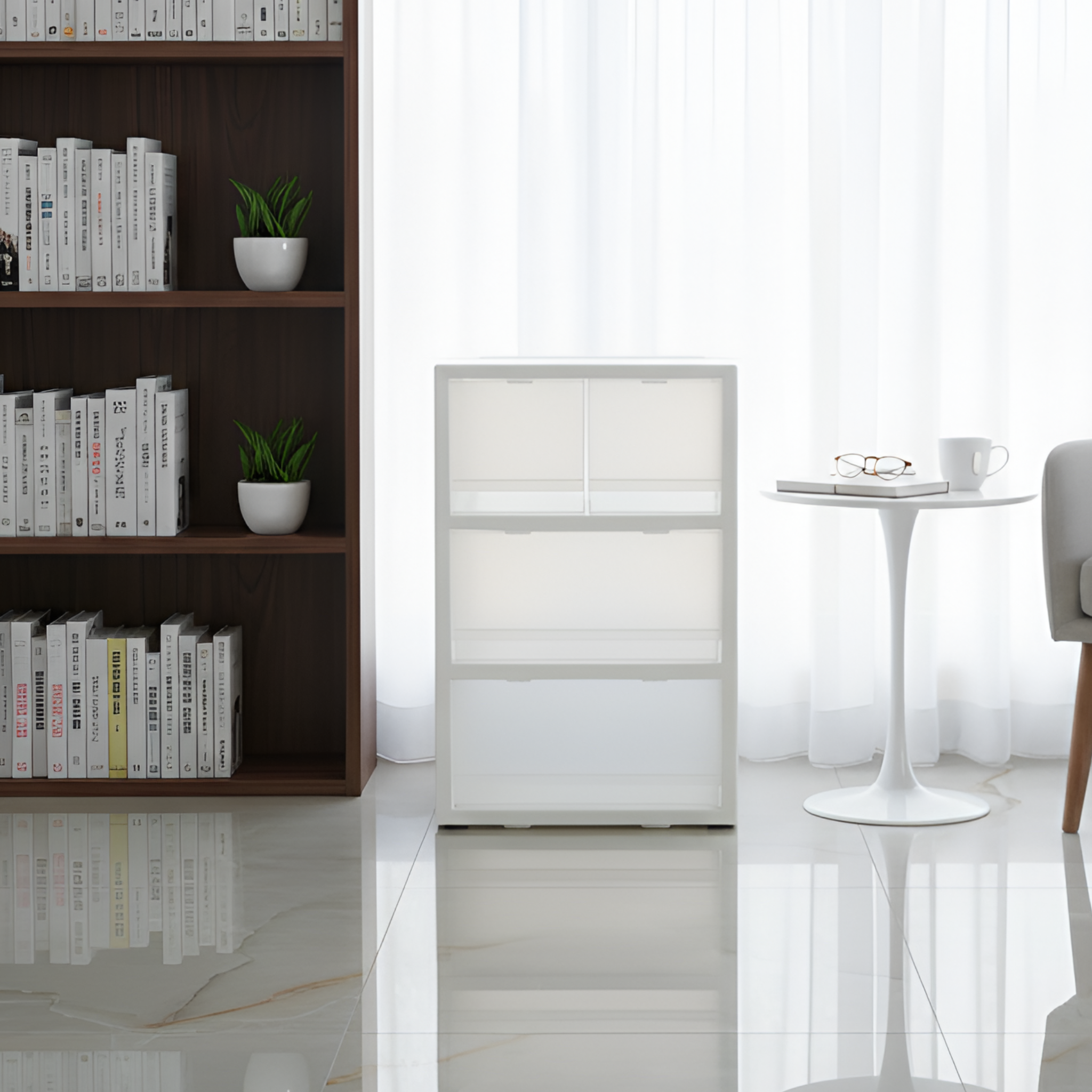 Modular 4-Drawer Set Storage Unit