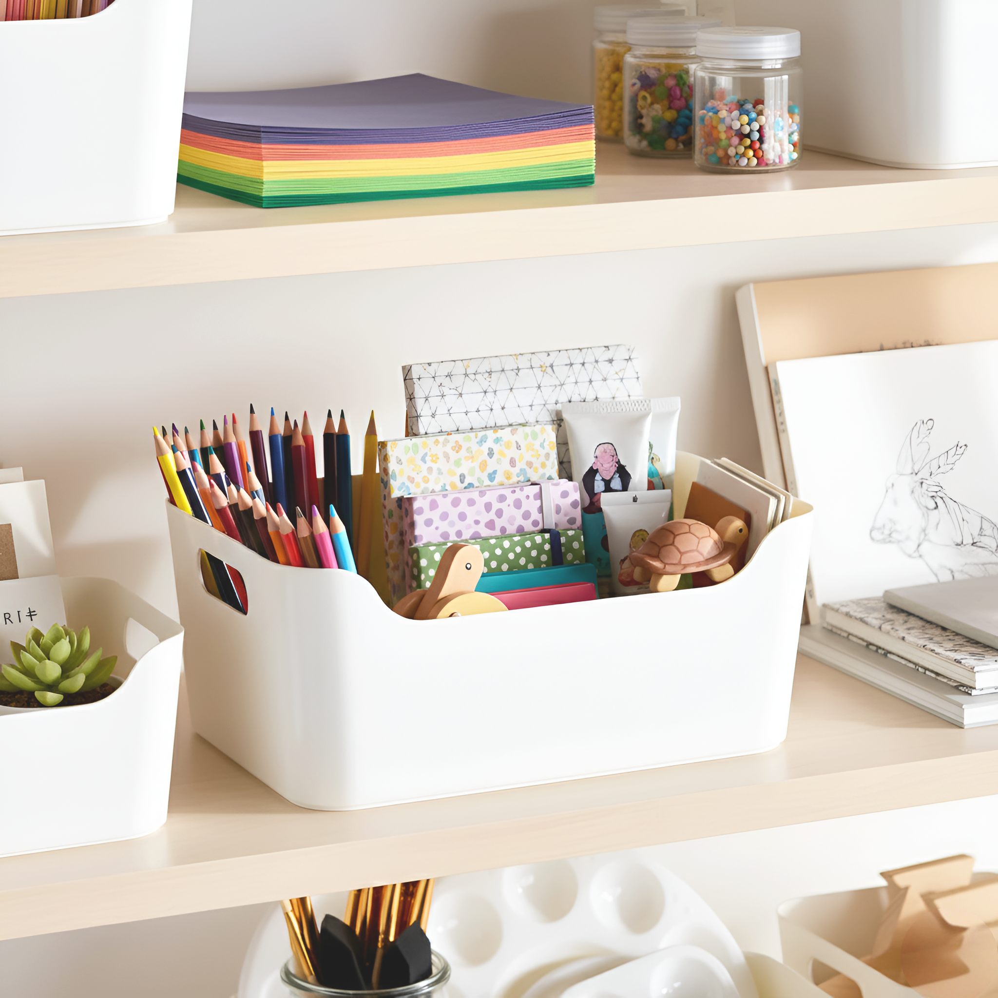 Modular Storage Organiser Basket