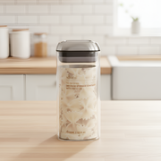 Glass Storage Container with Press Lid- 1000ML