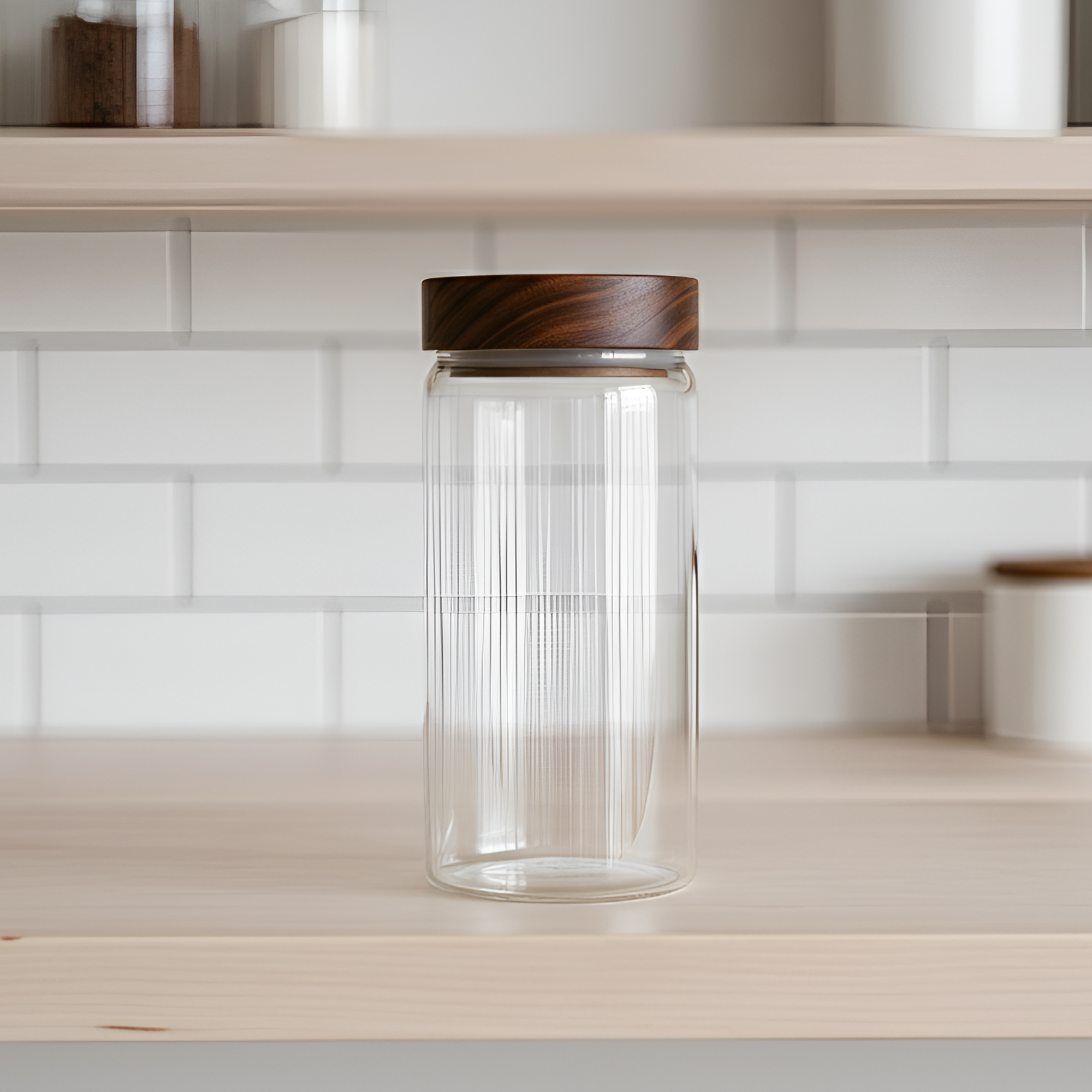 Borosilicate Glass Storage Jar 1500ML