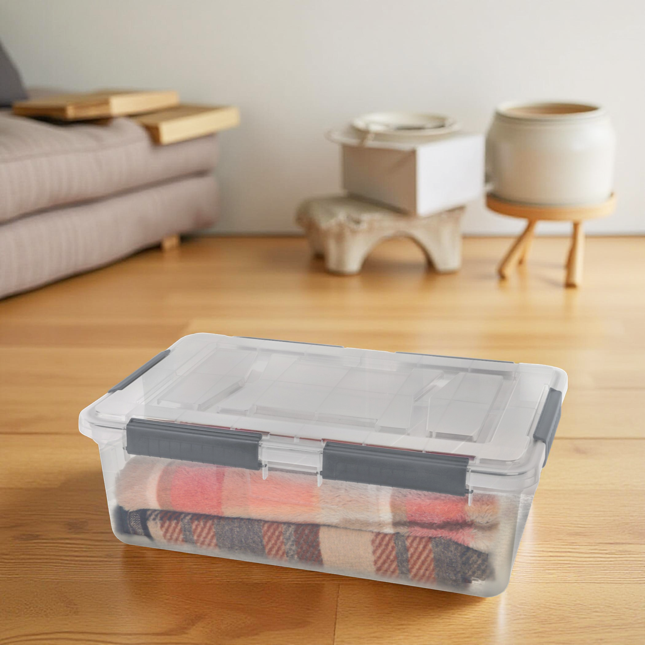Stackable Storage Box with Lid- 32L