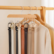 Wooden Belt/ Scarf Hanger- Natural