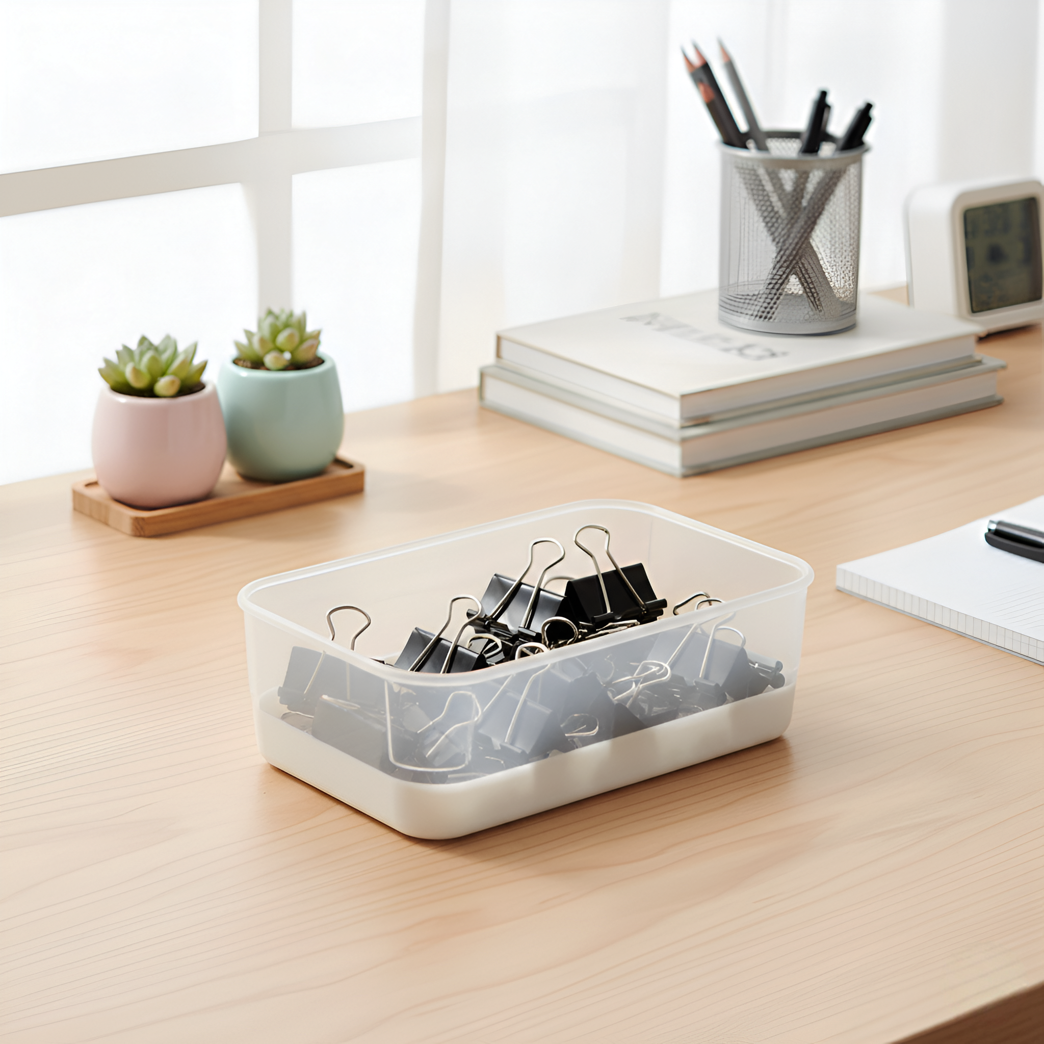 Modular Storage Organiser- Ecru White