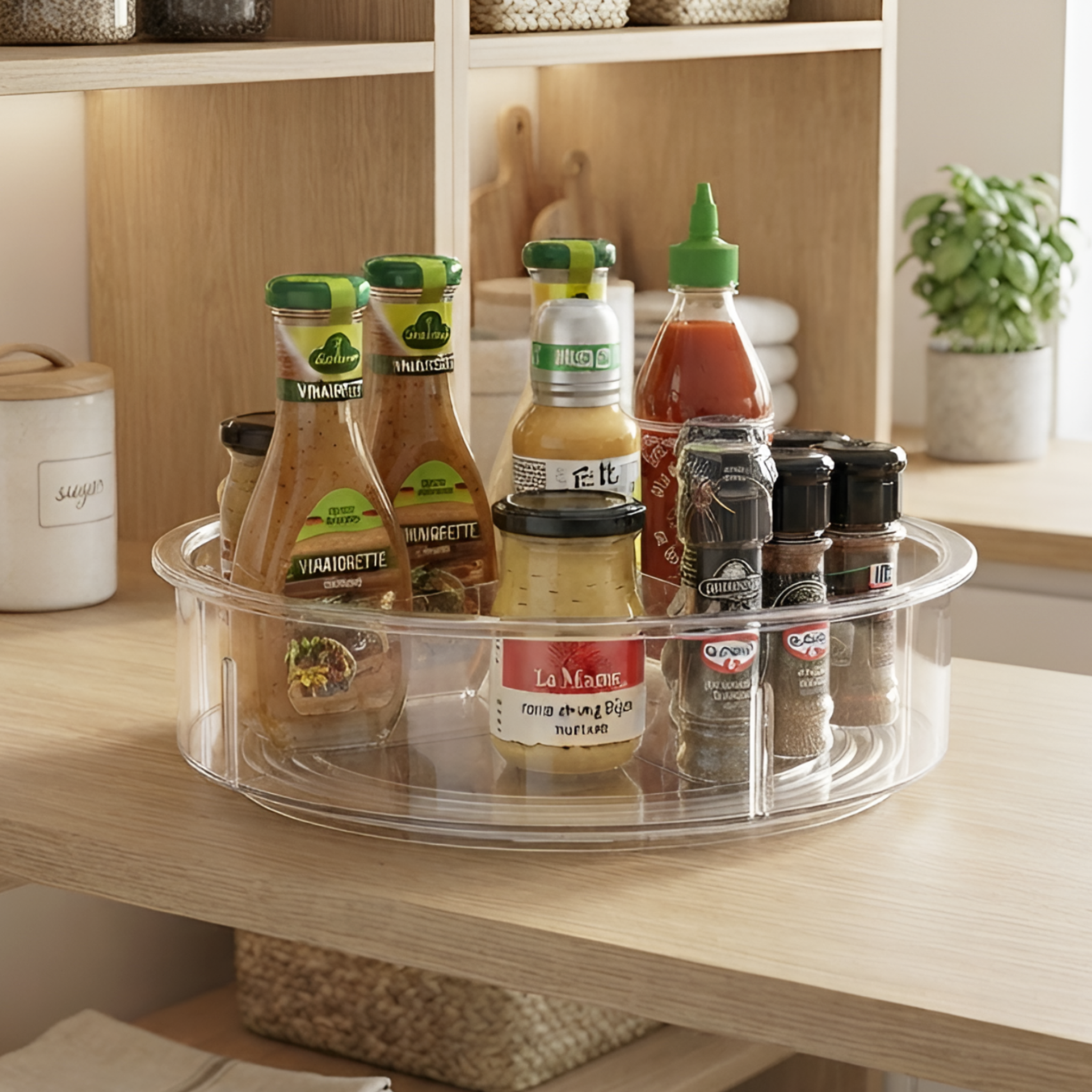 Lazy Susan Turntable Organiser- Tall