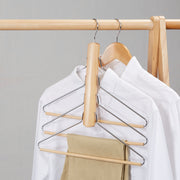 Wooden Trouser Hanger- Natural