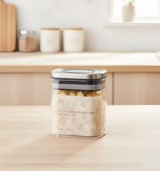 Glass Storage Container with Press Lid- 730ML