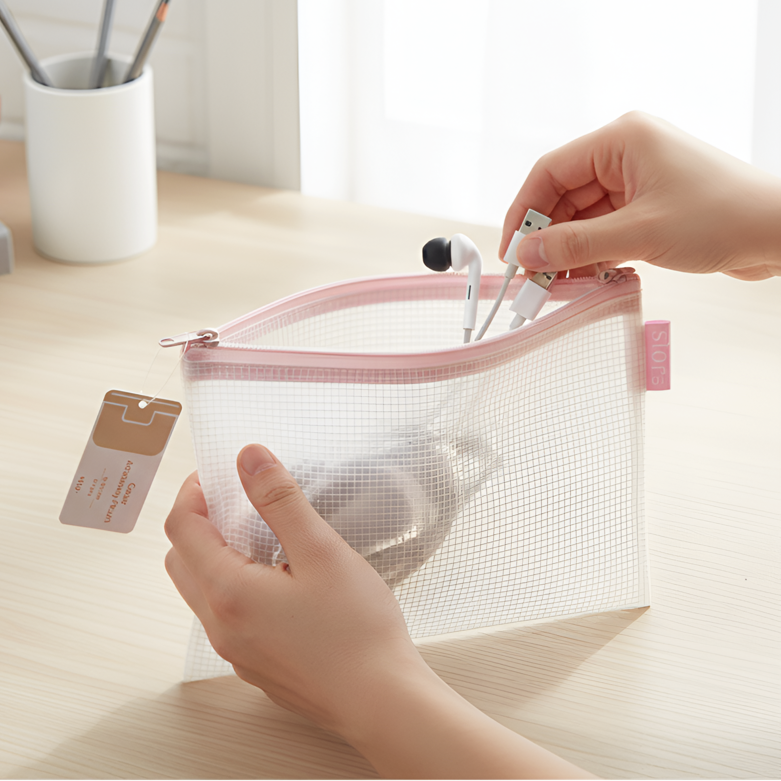 Casus Letter Pouch- Blush Pink