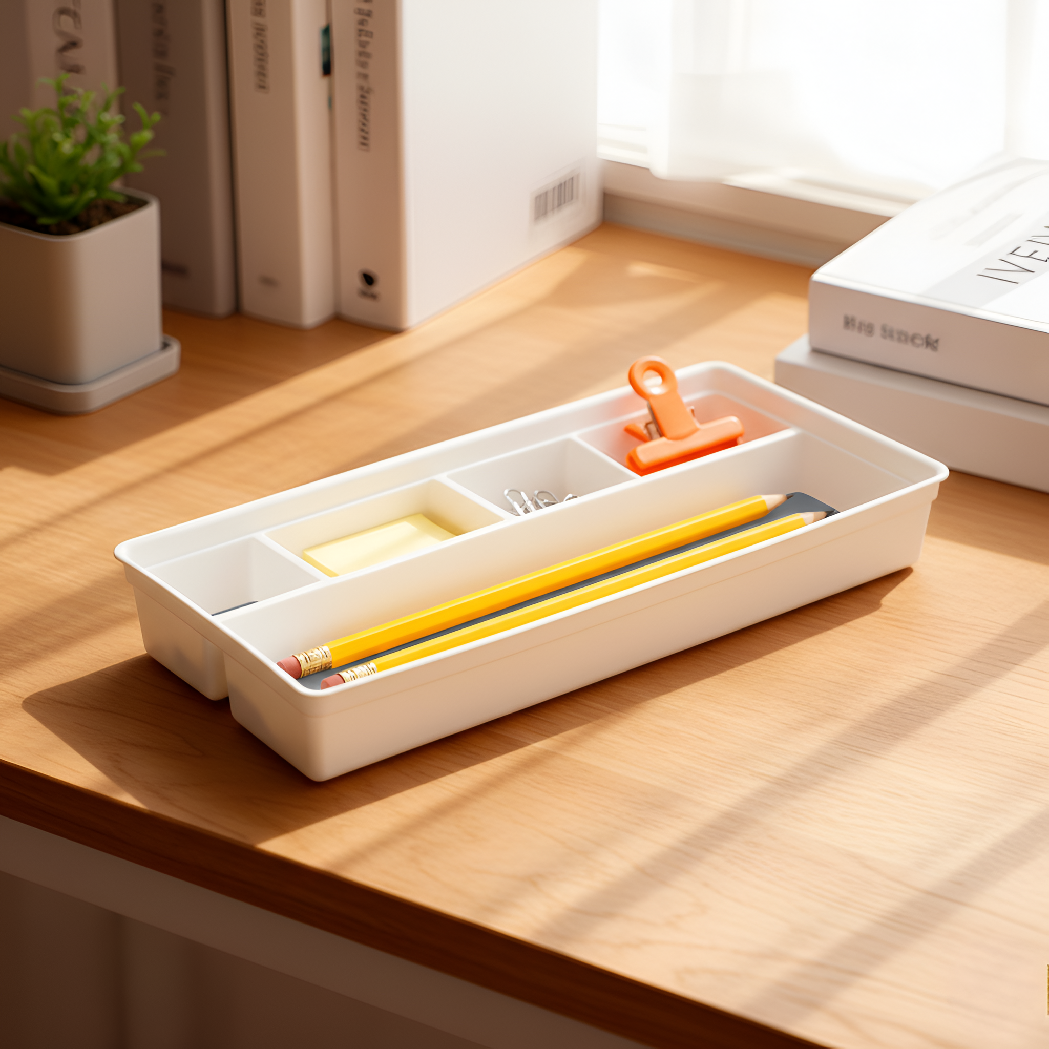 4-Compartment Cutlery Organiser