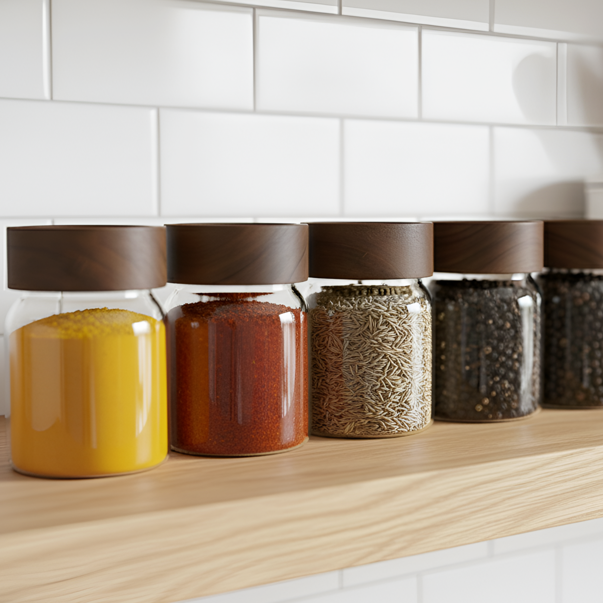 Borosilicate Glass Storage Jar 200M