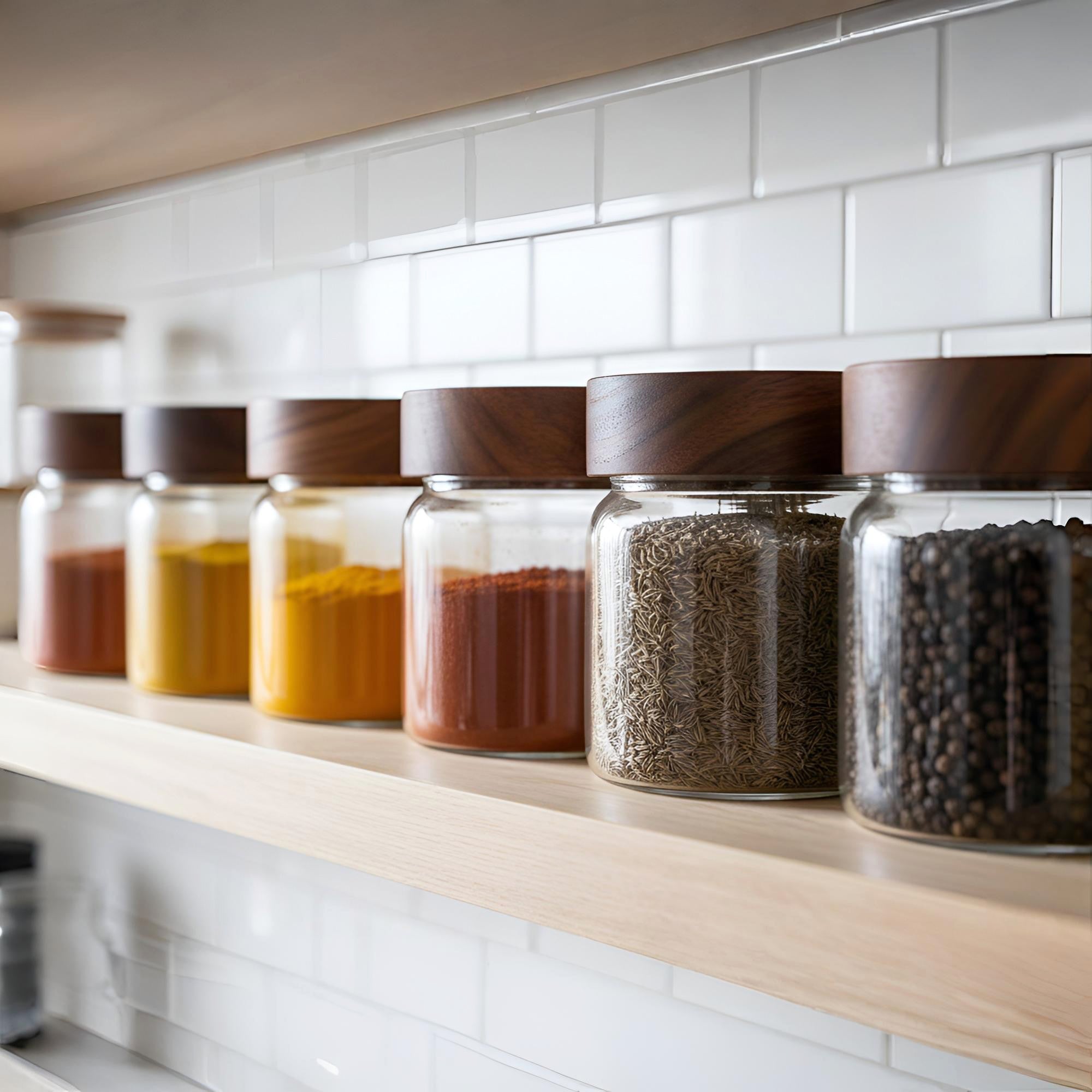 Borosilicate Glass Storage Jar 300ML