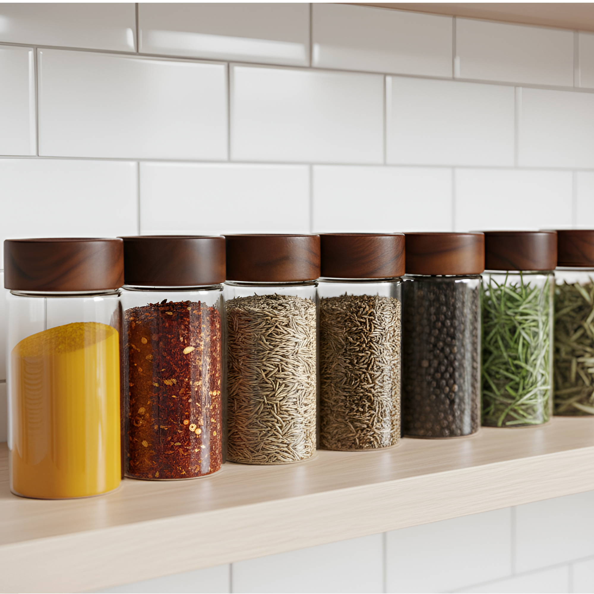 Borosilicate Glass Storage Jar 120ML