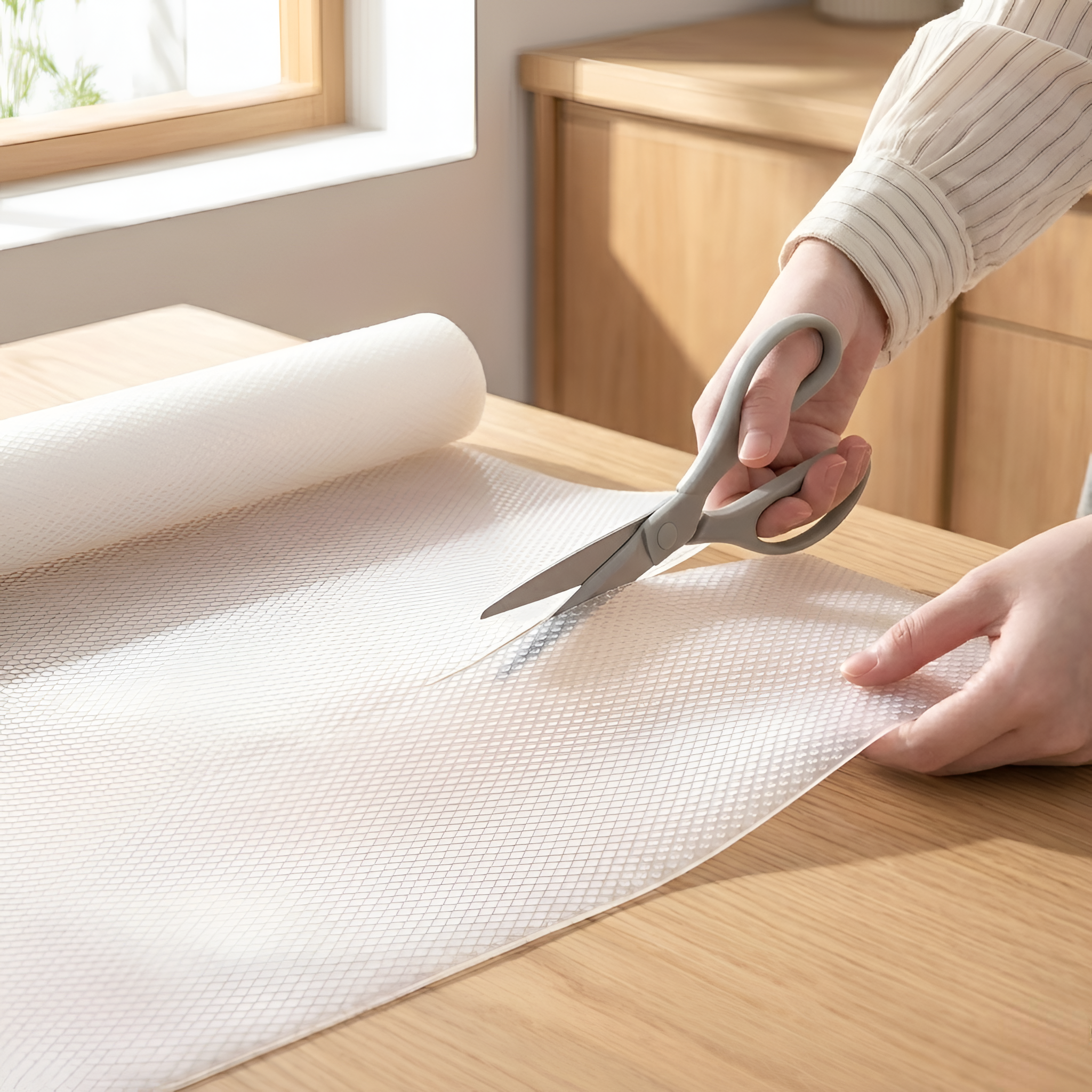 Dotted Anti-Slip Shelf Liner