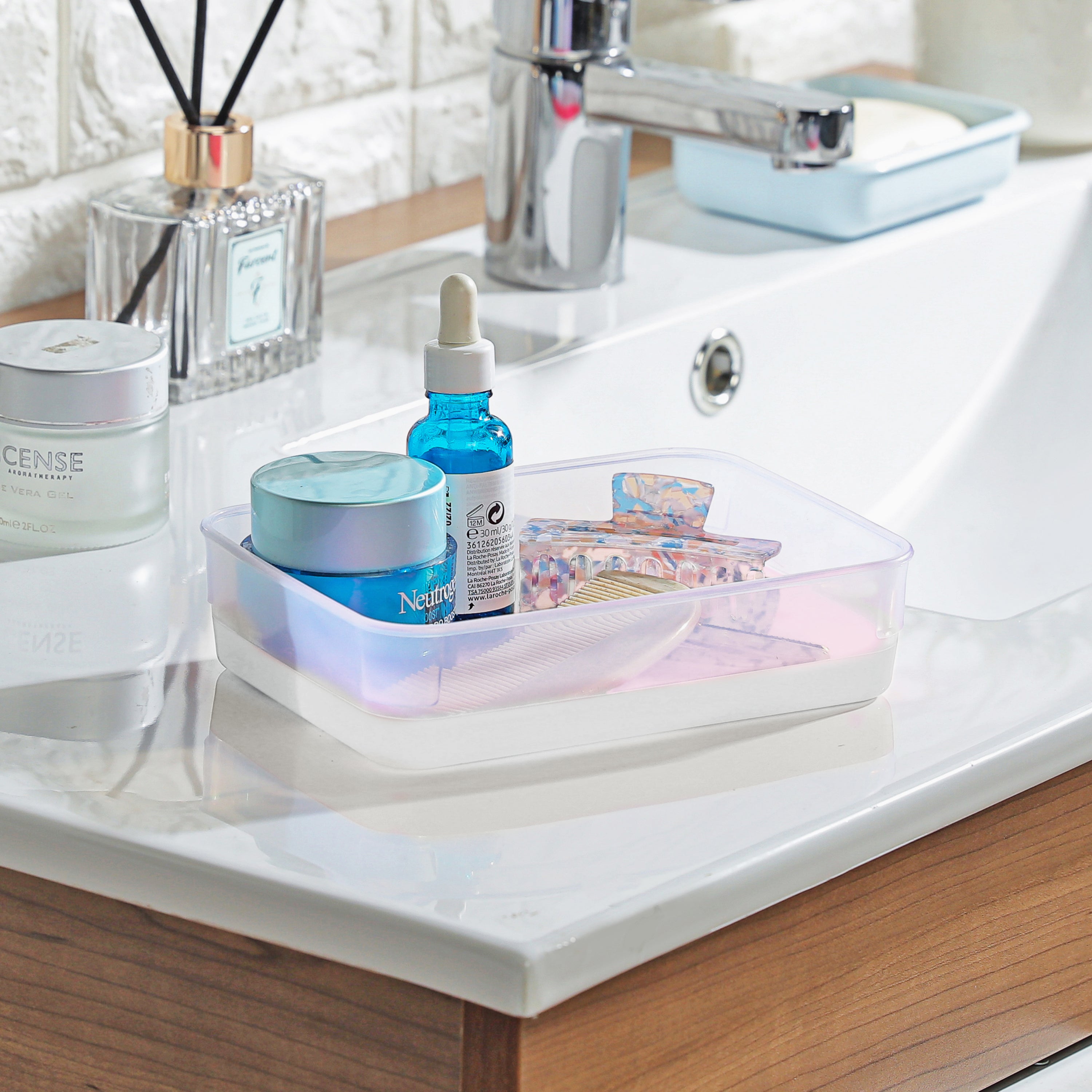 Modular Storage Organiser- Ecru White