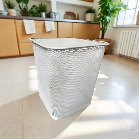 Square Mesh Trash Can