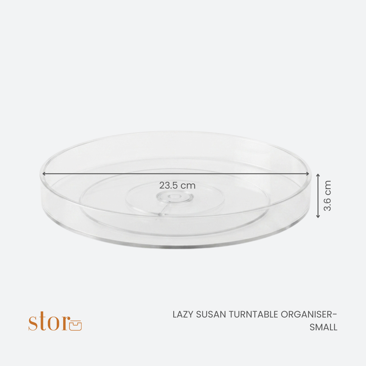Lazy Susan Turntable Organiser- Small