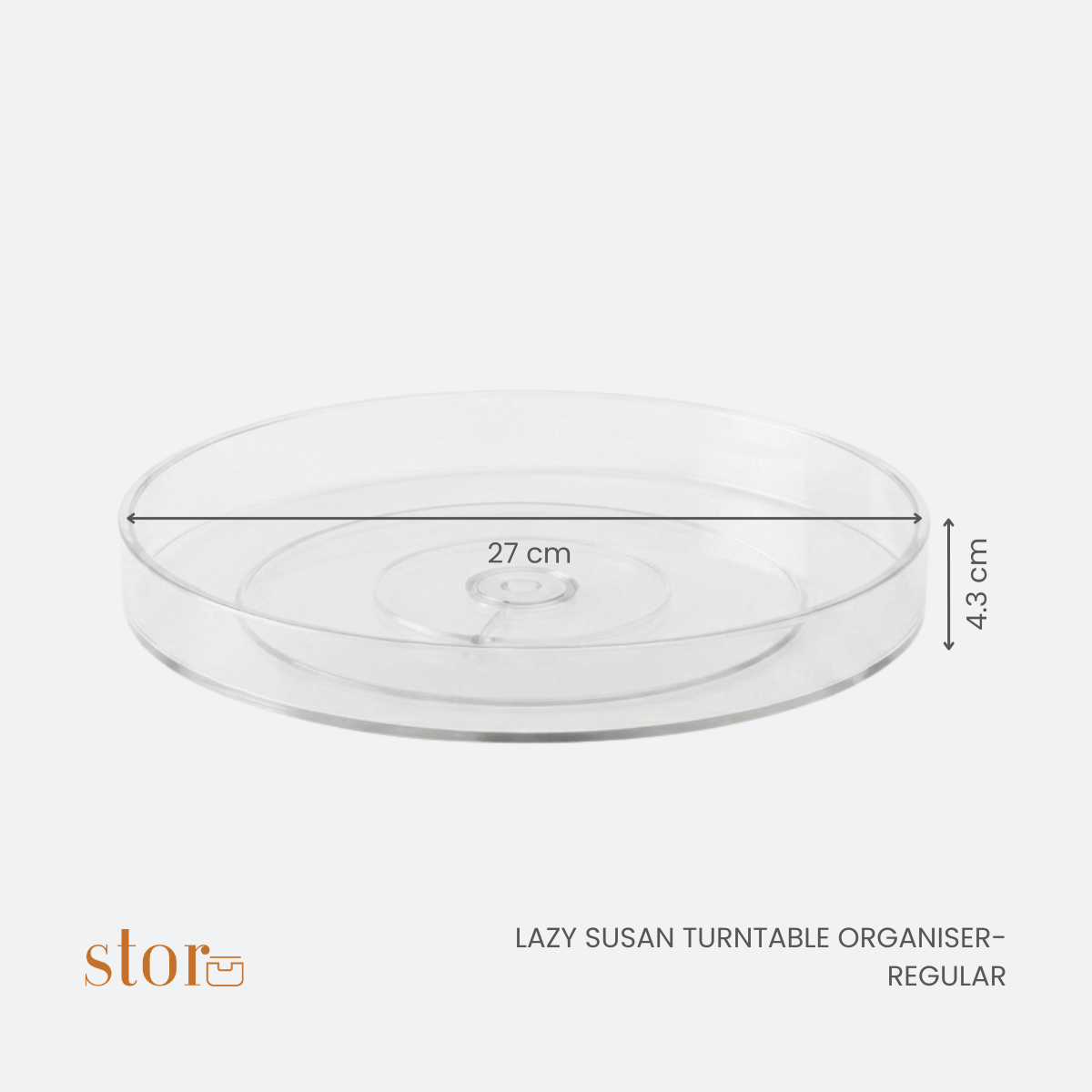 Lazy Susan Turntable Organiser- Regular