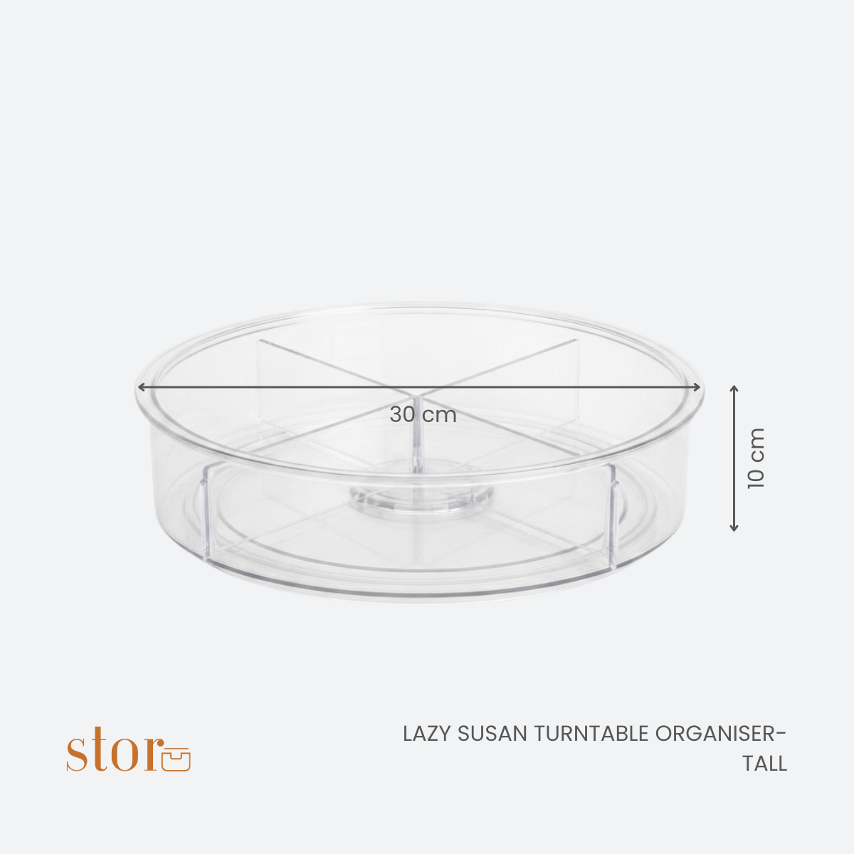 Lazy Susan Turntable Organiser- Tall