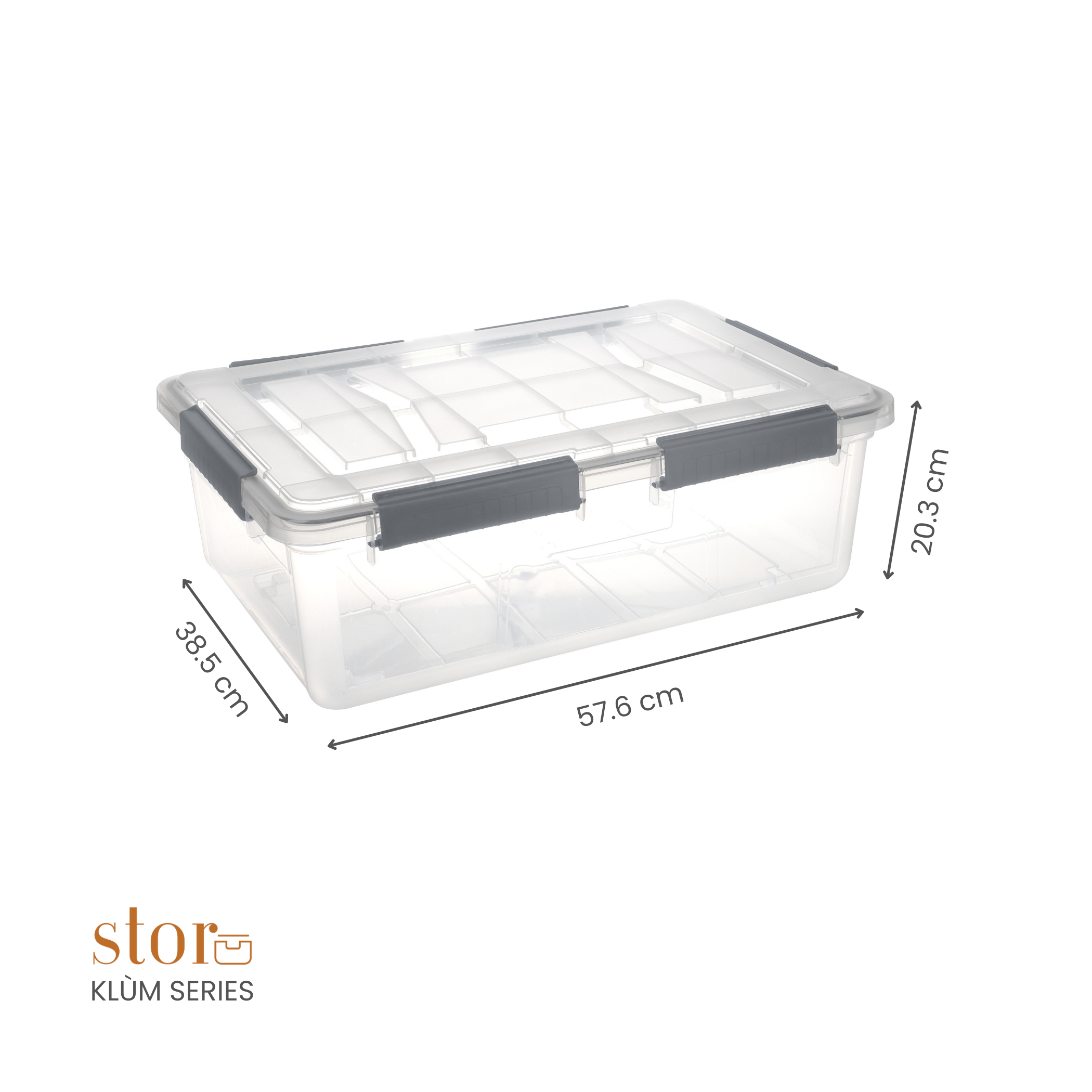 Stackable Storage Box with Lid- 32L