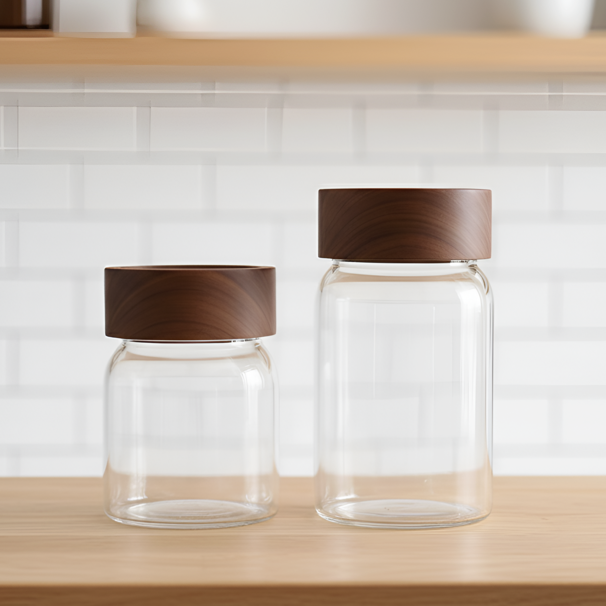 Borosilicate Glass Storage Jar 250ML
