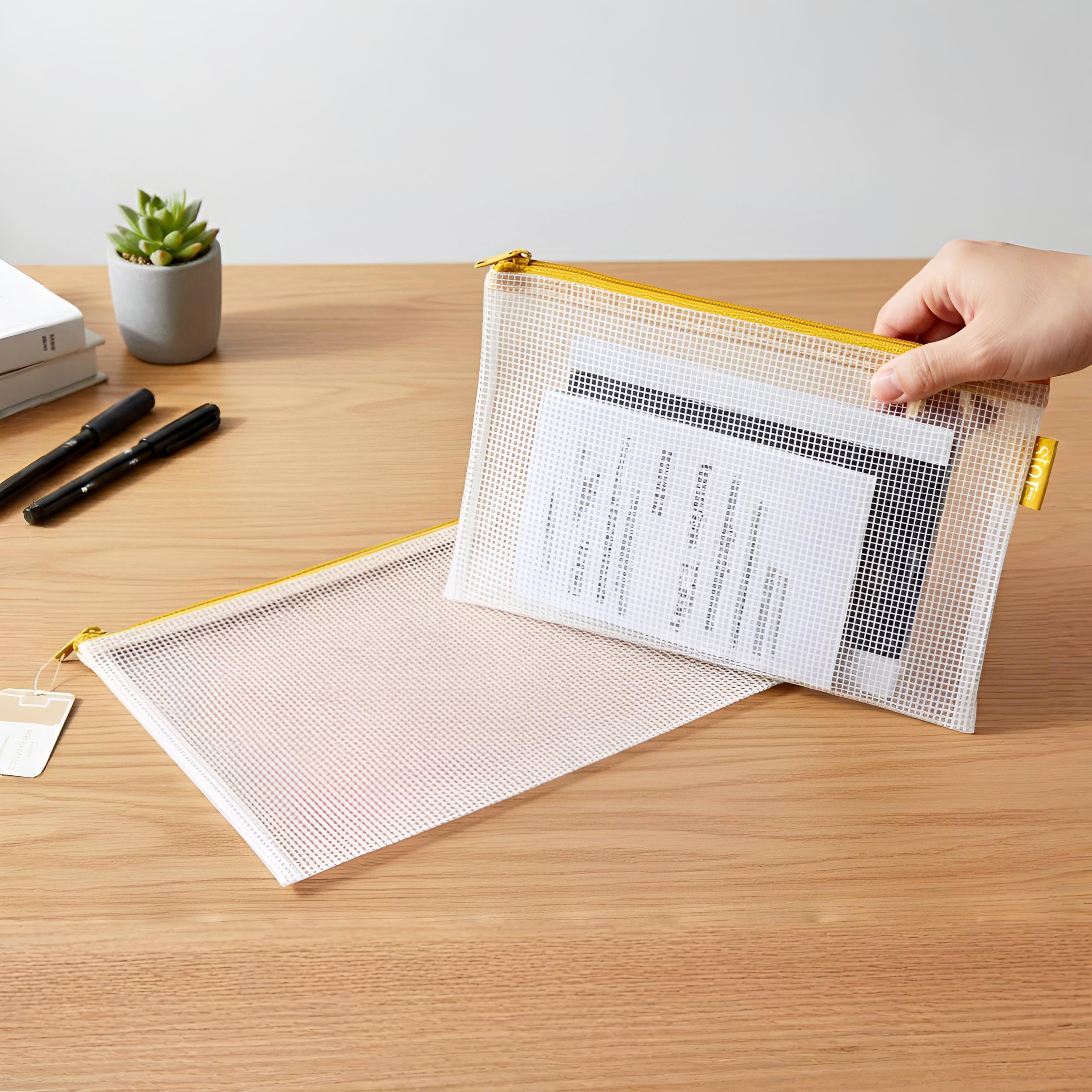 Casus Document Pouch- Mustard Yellow