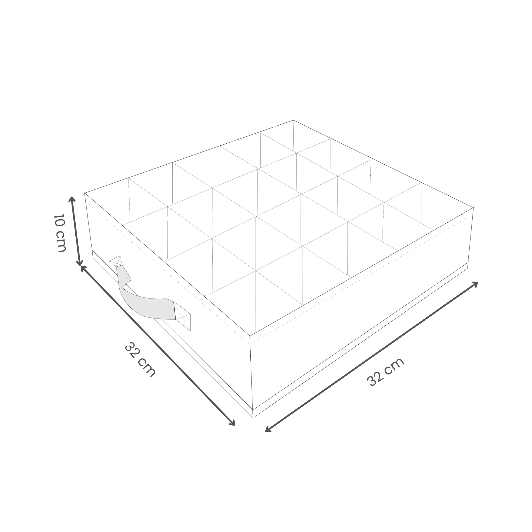 Storage Organiser with Compartments