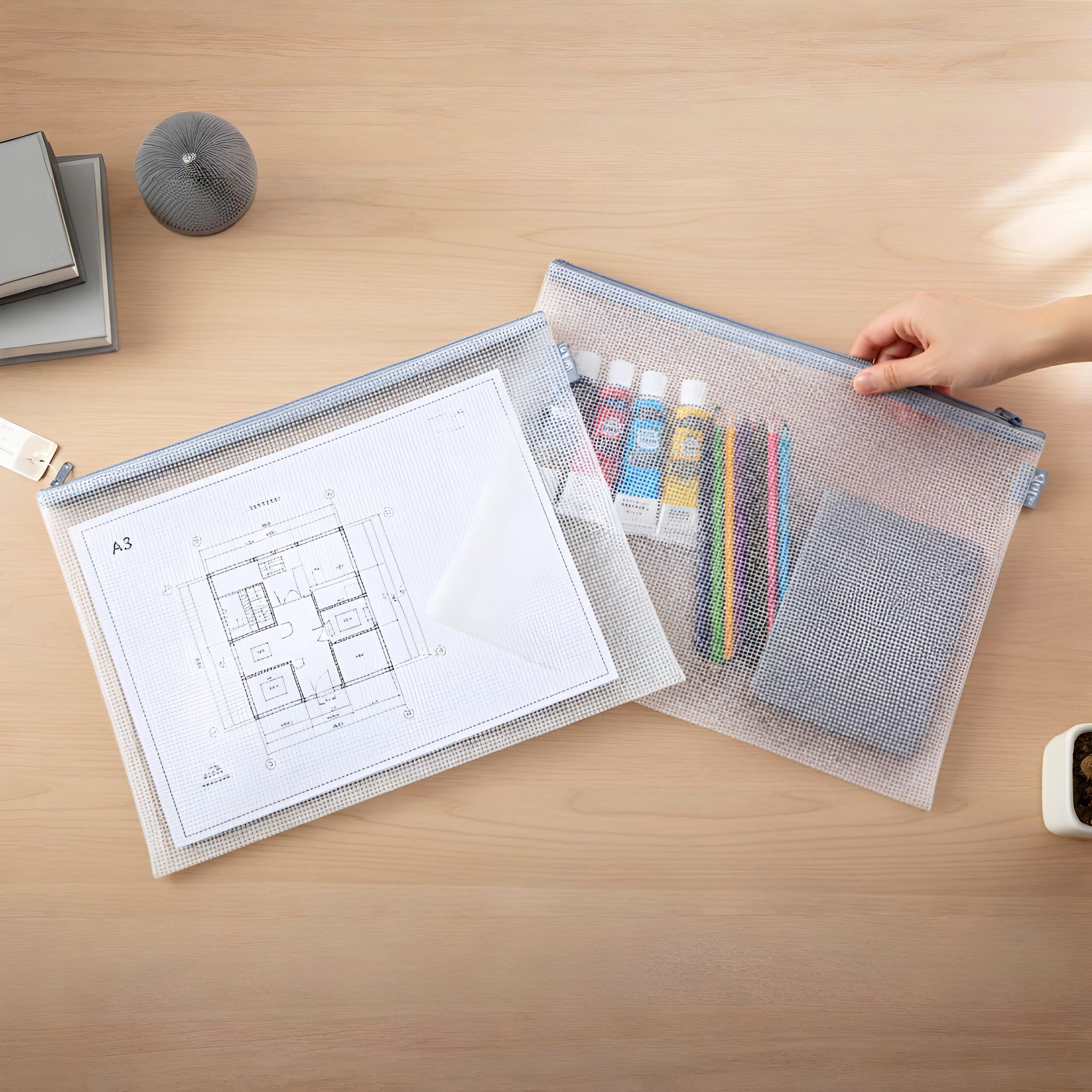 Casus Grande Pouch- Dusty Blue