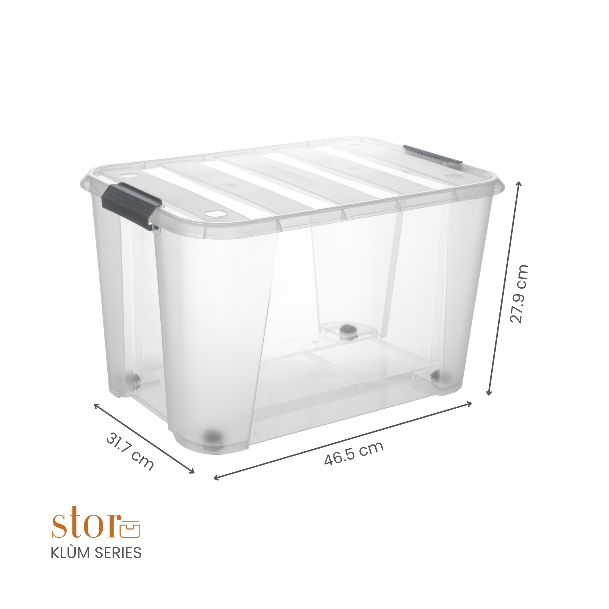 Stackable Storage Box with Lid- 32L