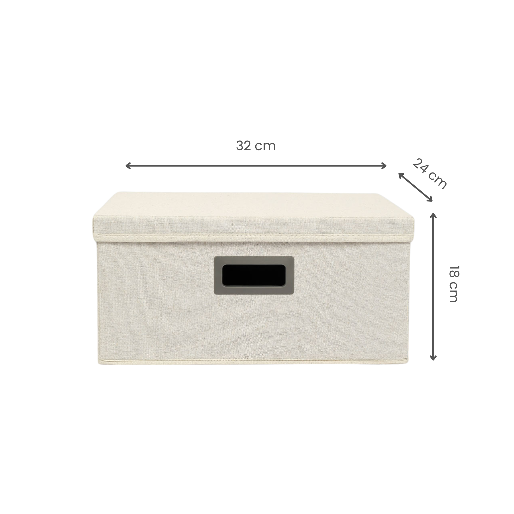 Foldable Storage Box with Lid