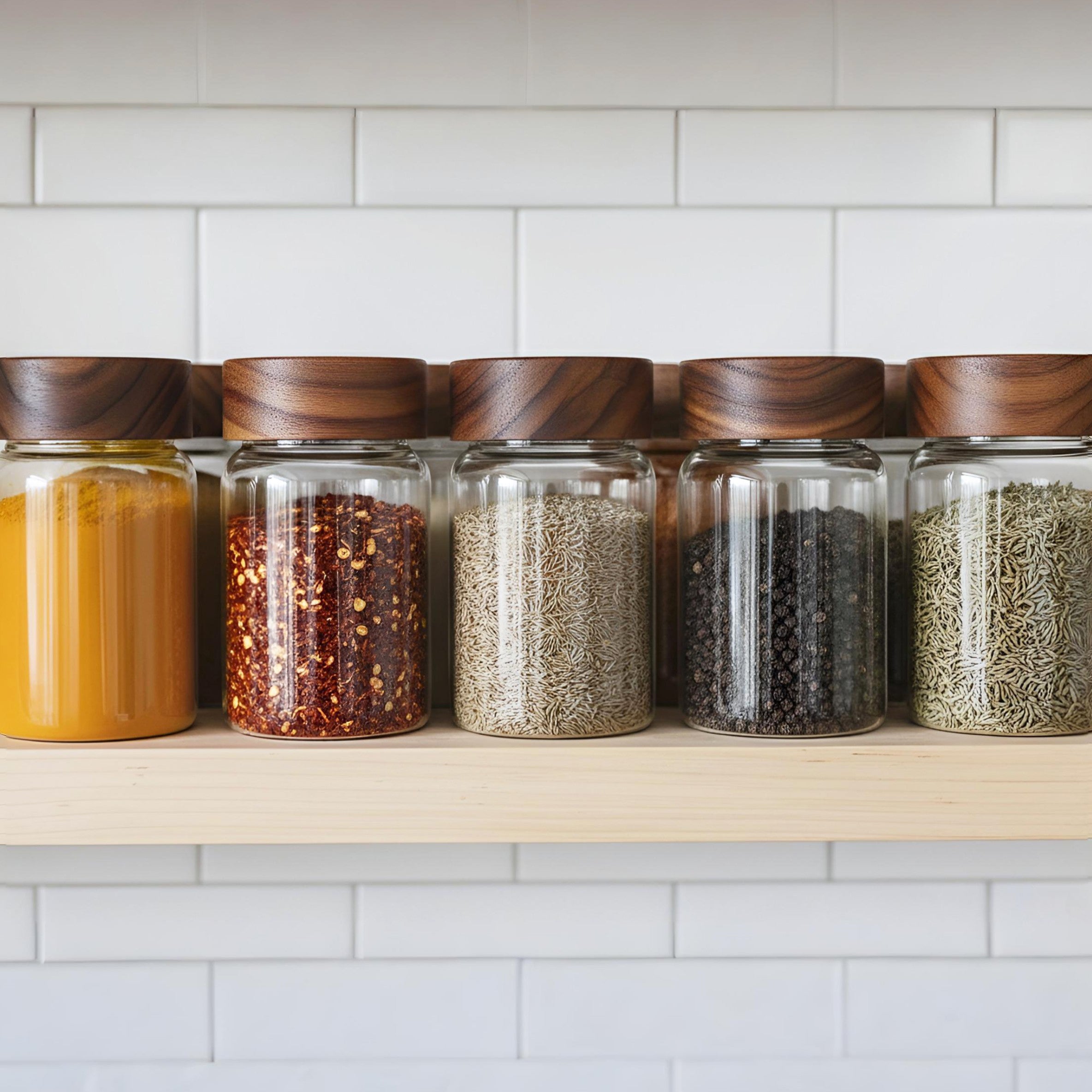 Borosilicate Glass Storage Jar 250ML