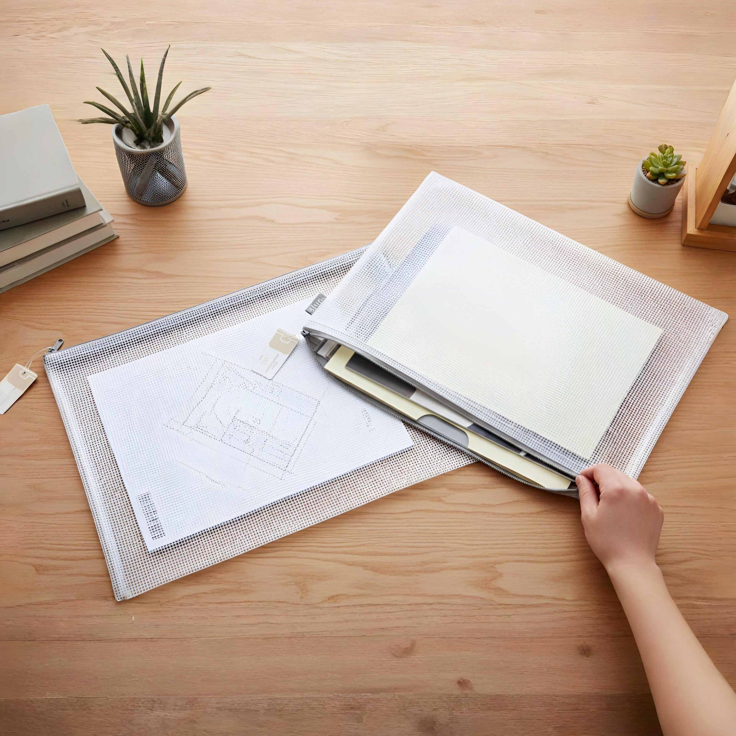 Casus Grande Pouch- Ash Gray