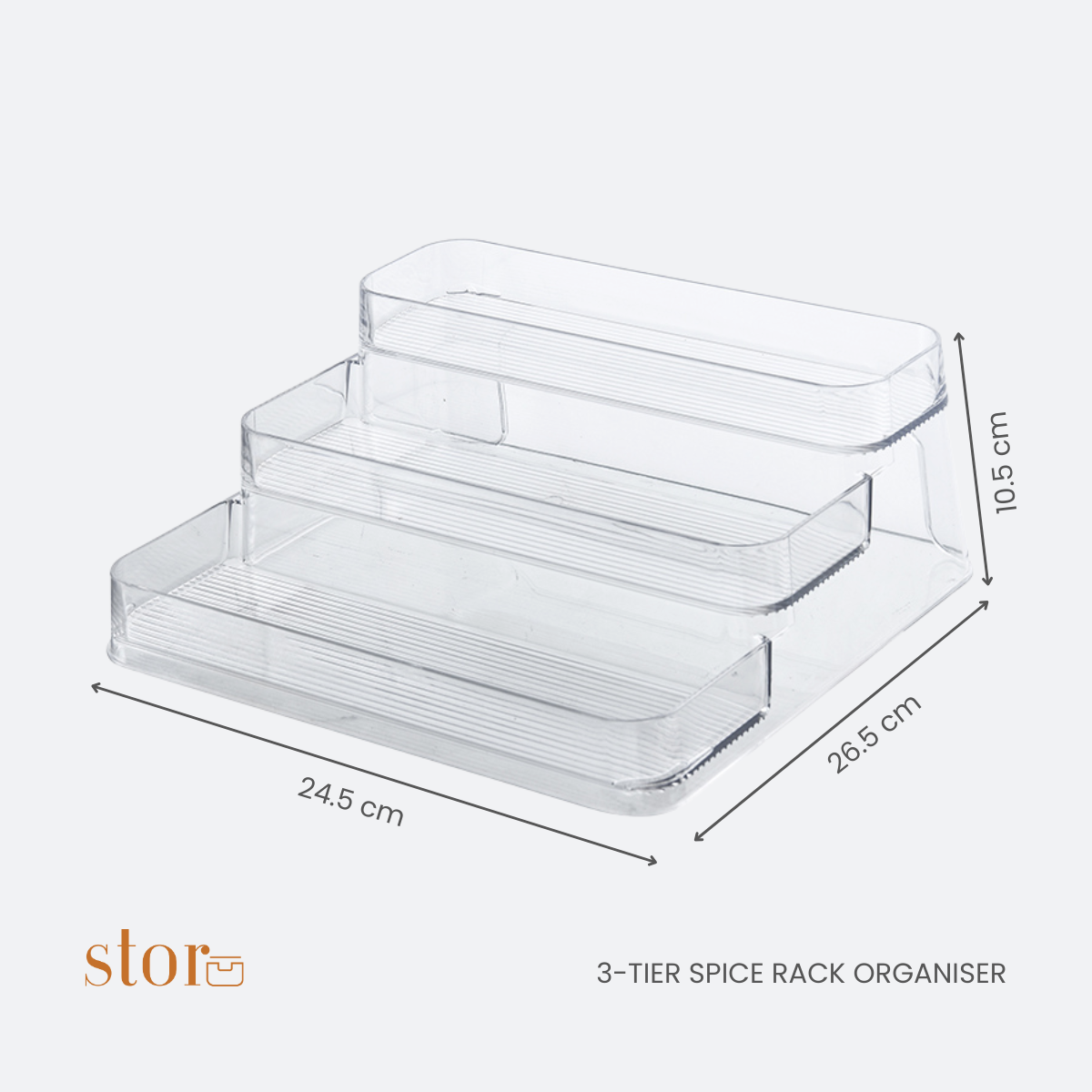 3-Tier Spice Rack Organiser