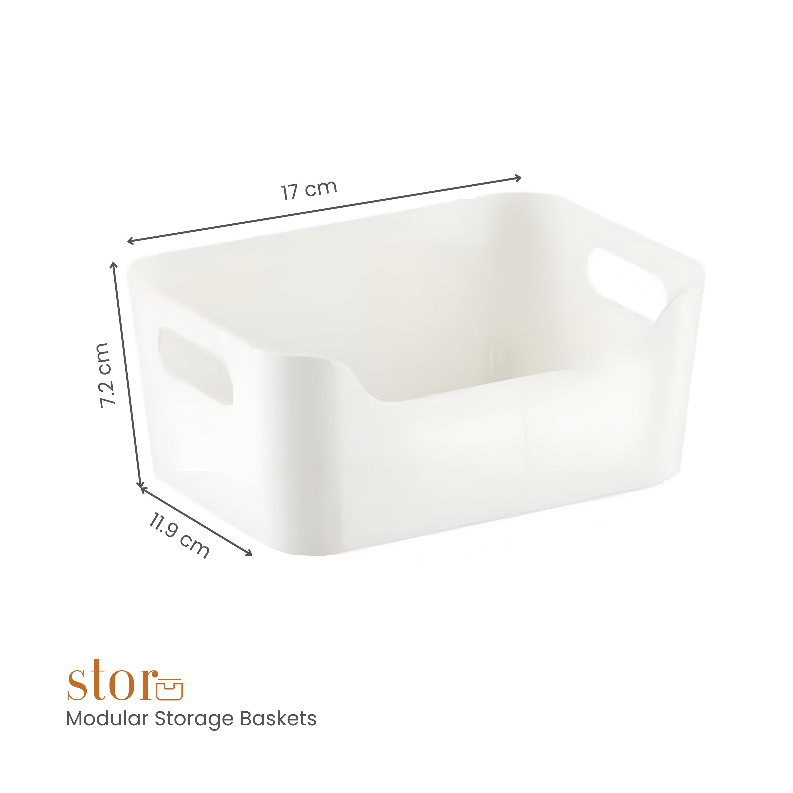 Modular Storage Organiser Basket