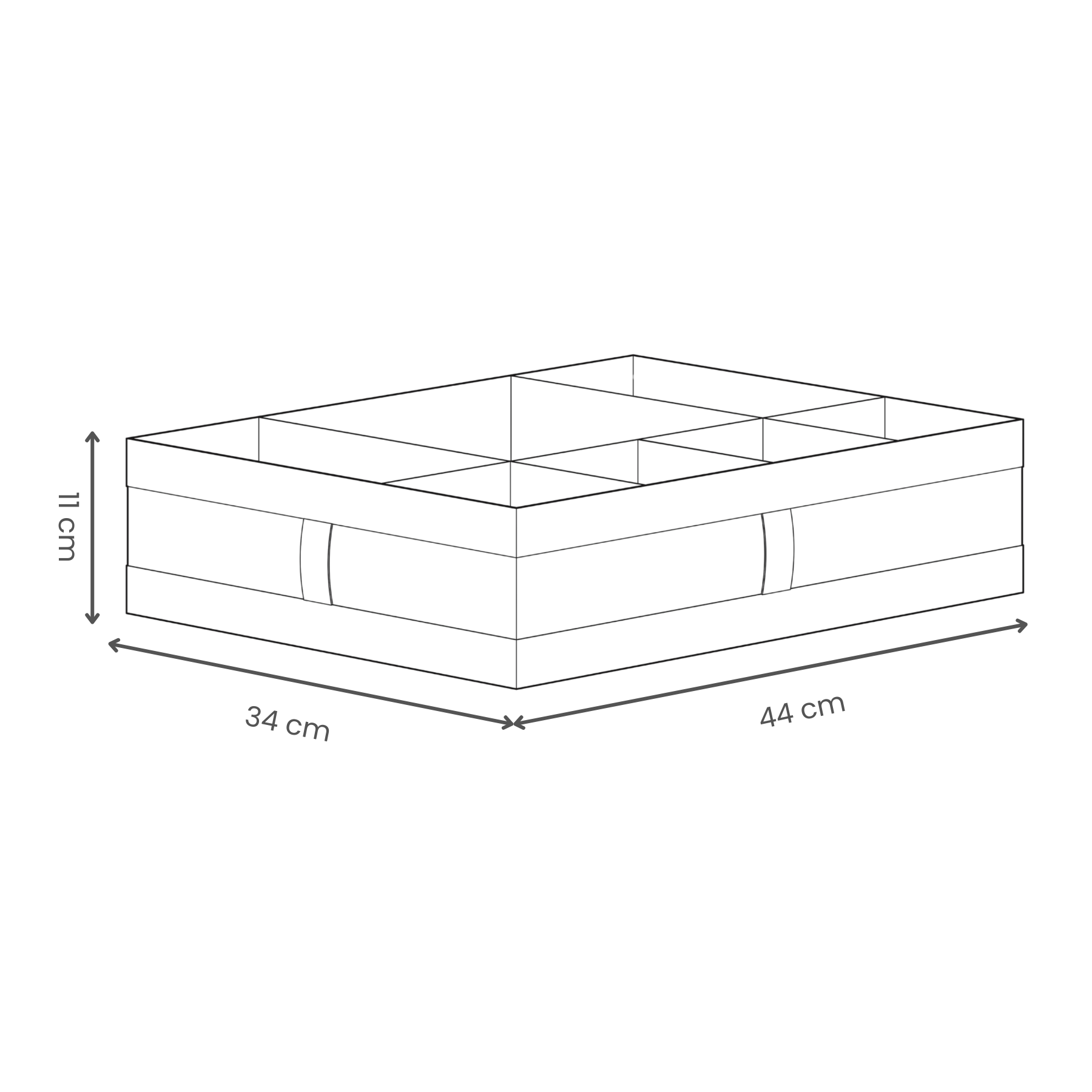 Storage Organiser with Compartments