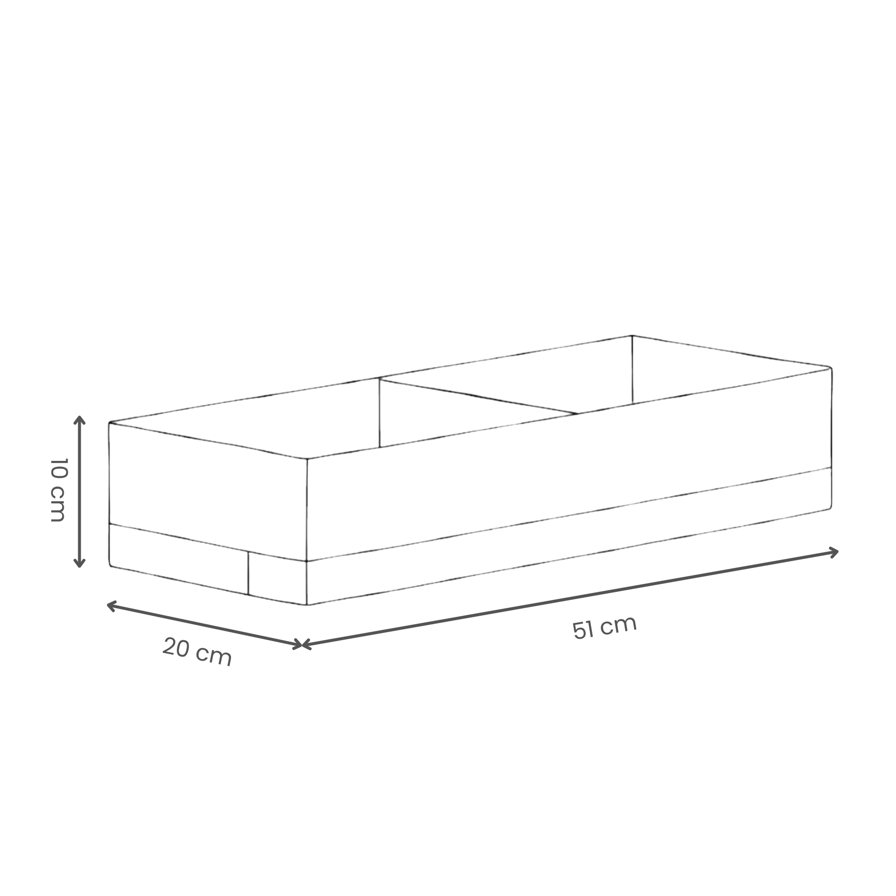 Storage Organiser with Compartments
