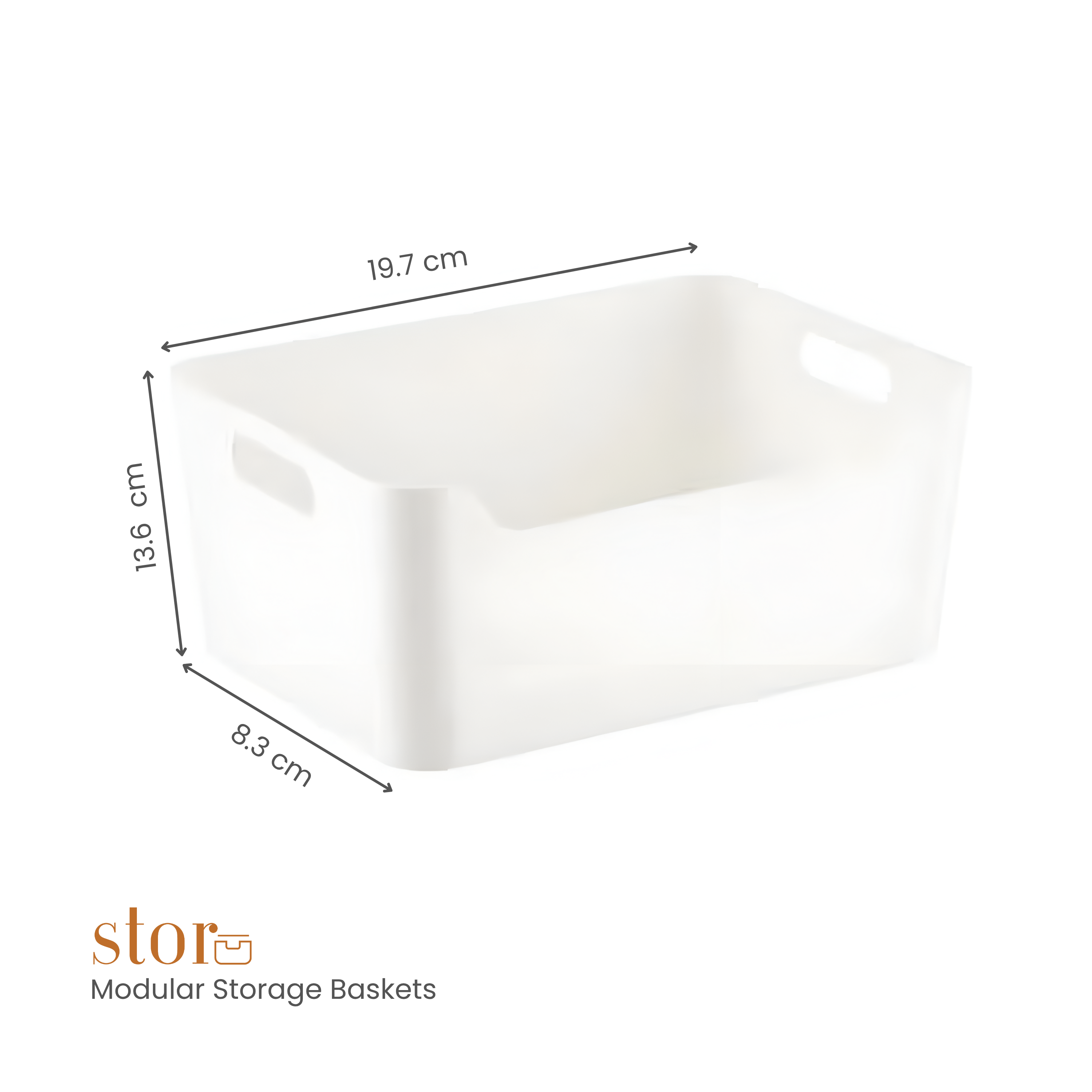 Modular Storage Organiser Basket