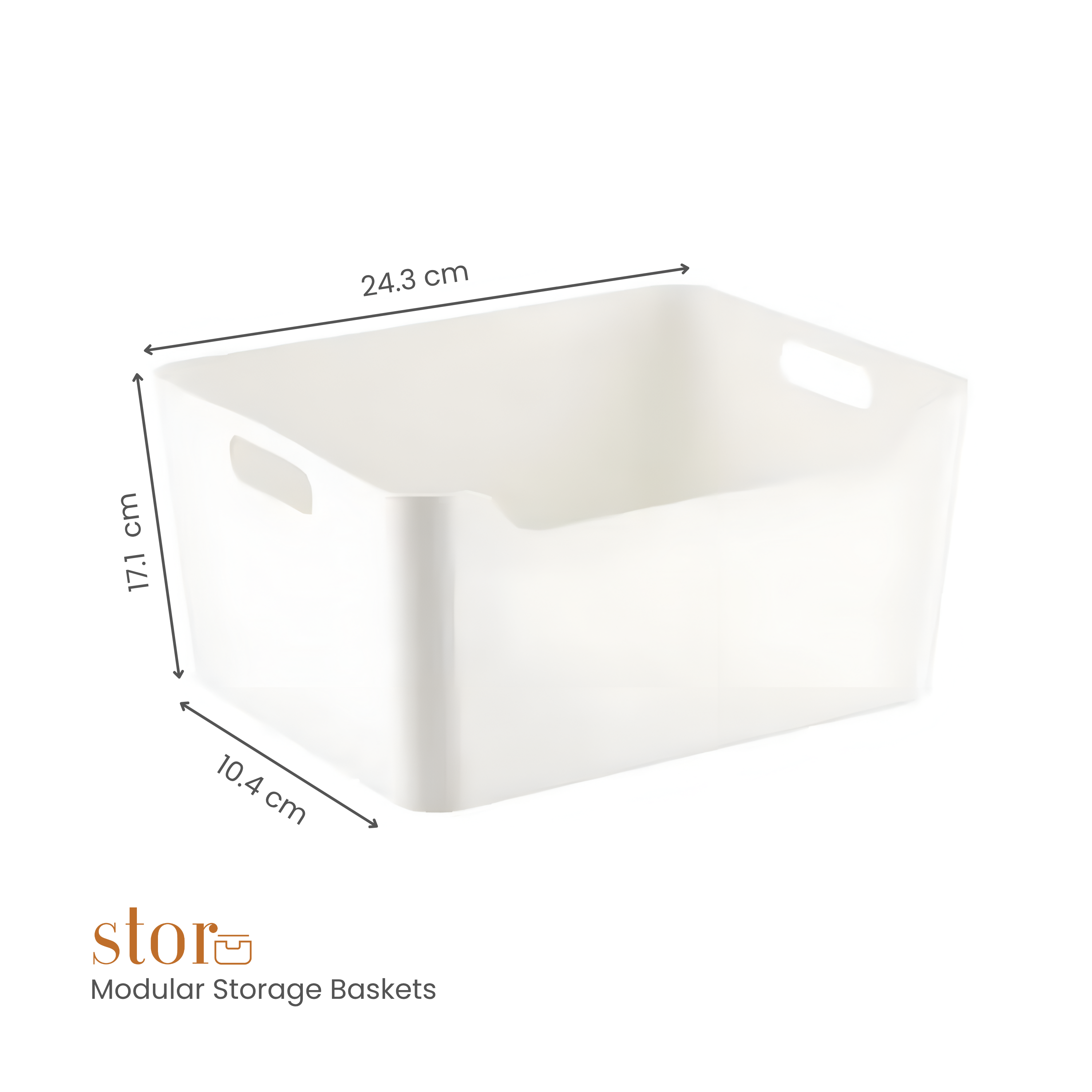 Modular Storage Organiser Basket