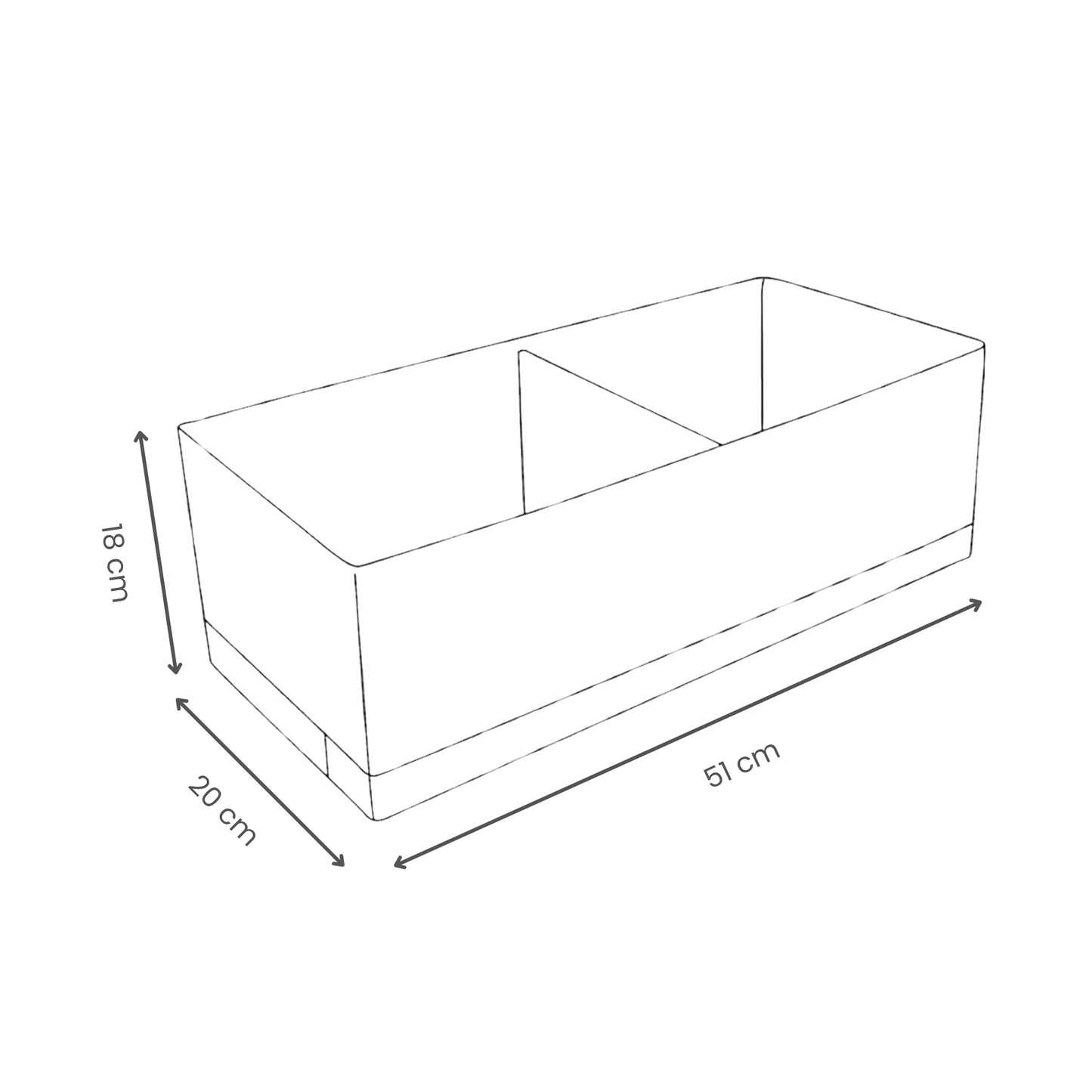Storage Organiser with Compartments