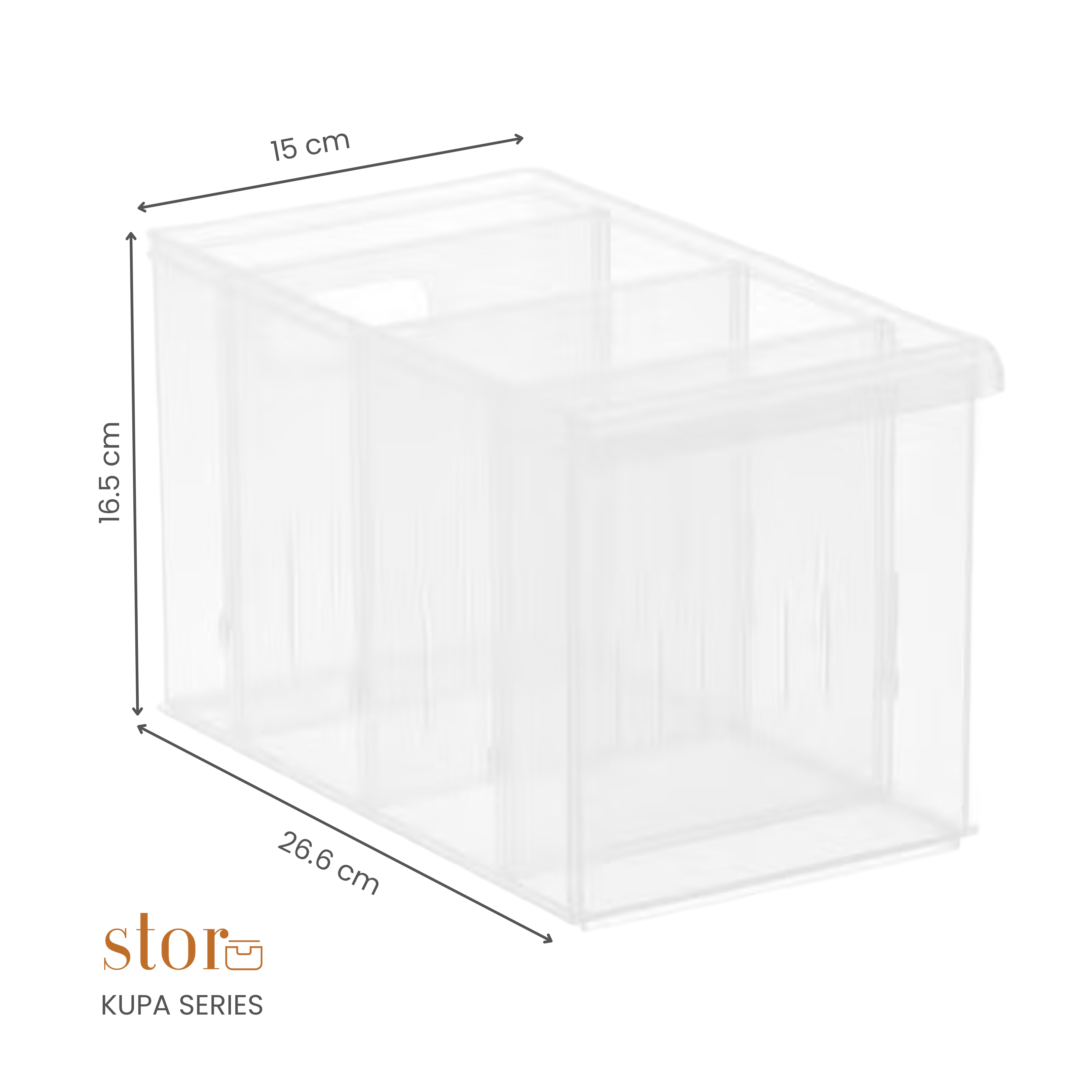 Stackable Storage Bin- High Large
