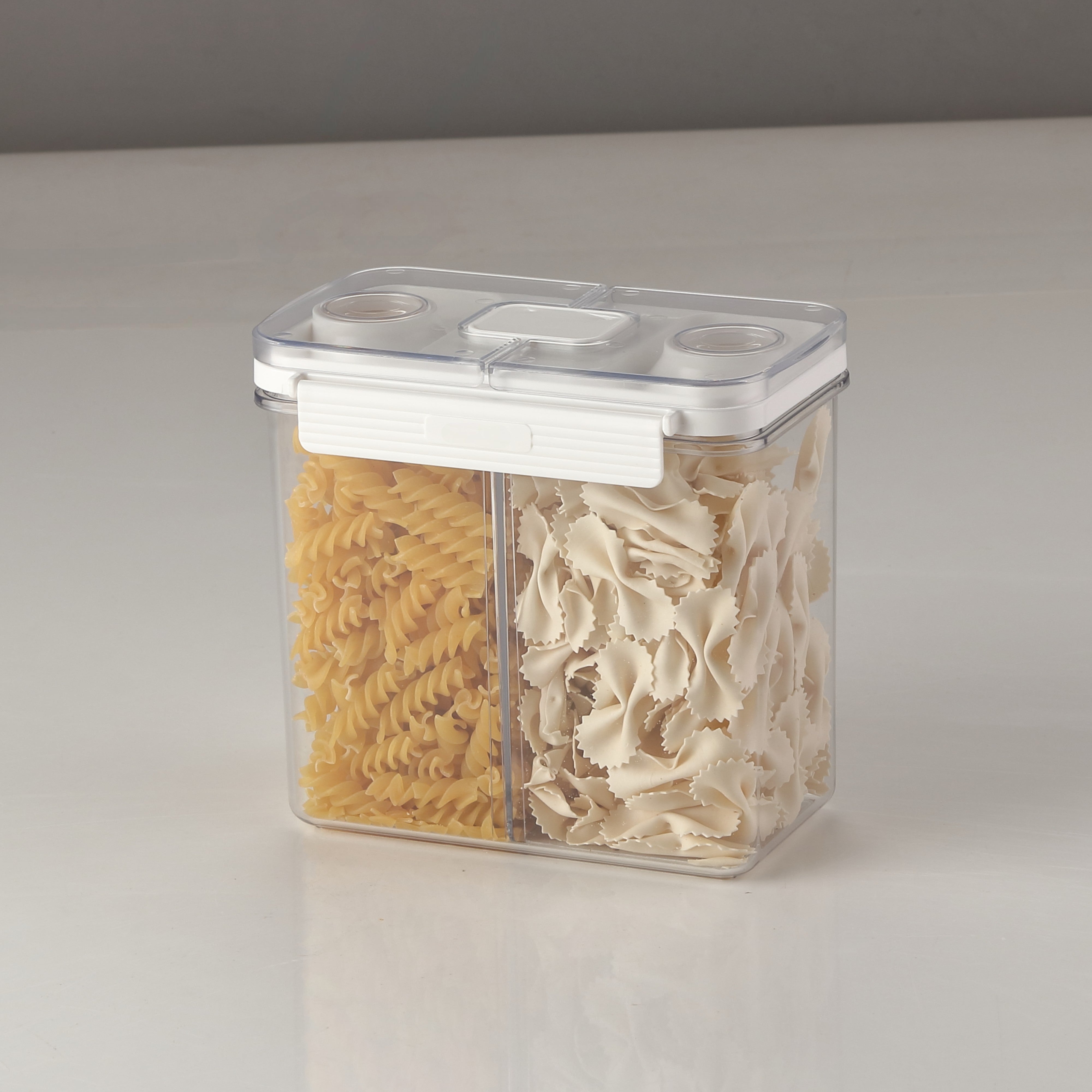 Dual Compartment Dry Food Storage Container- 3.2L
