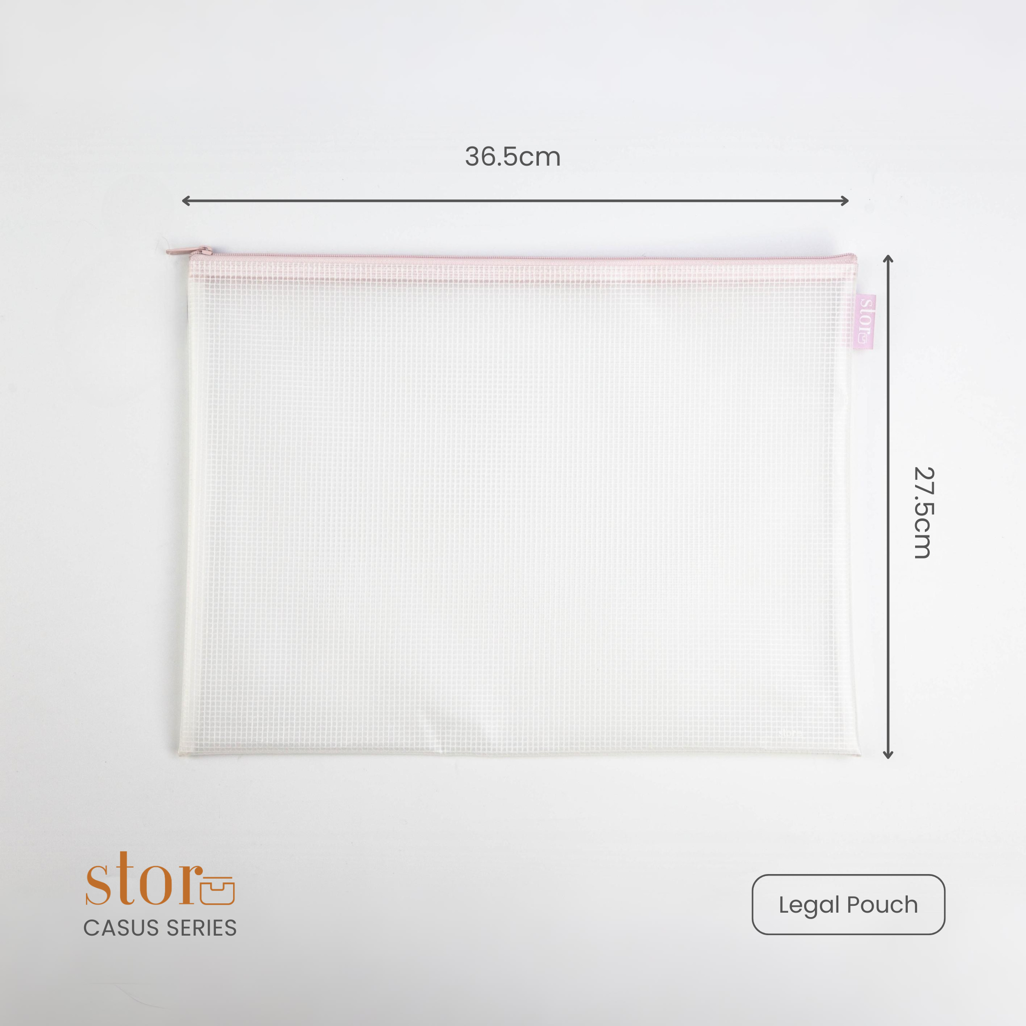 Casus Legal Pouch- Blush Pink